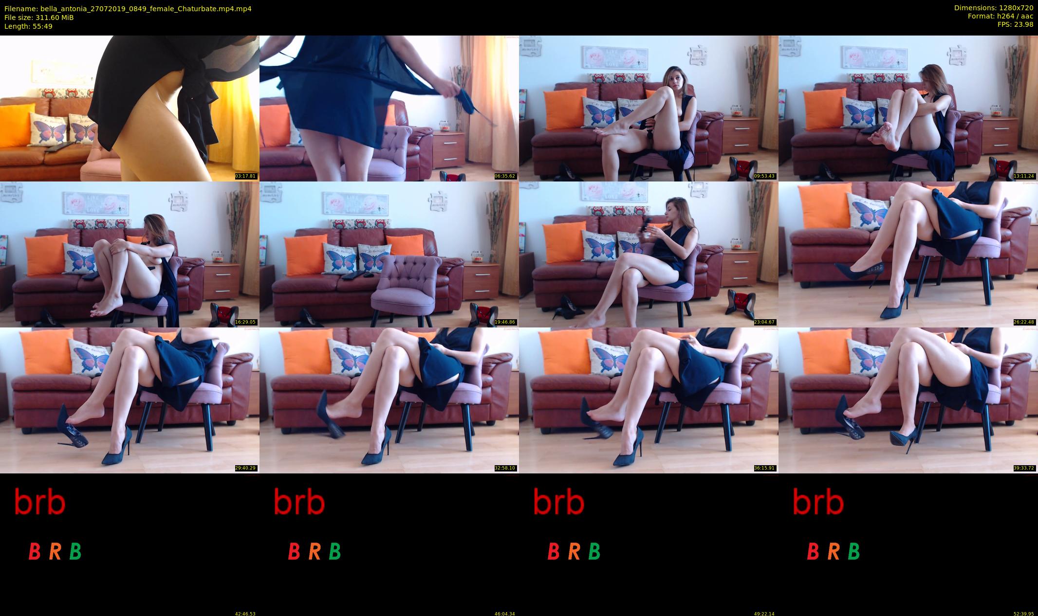bella_antonia — 56 minute Chaturbate female cam show recording, 720p, Jul 27, 2019
