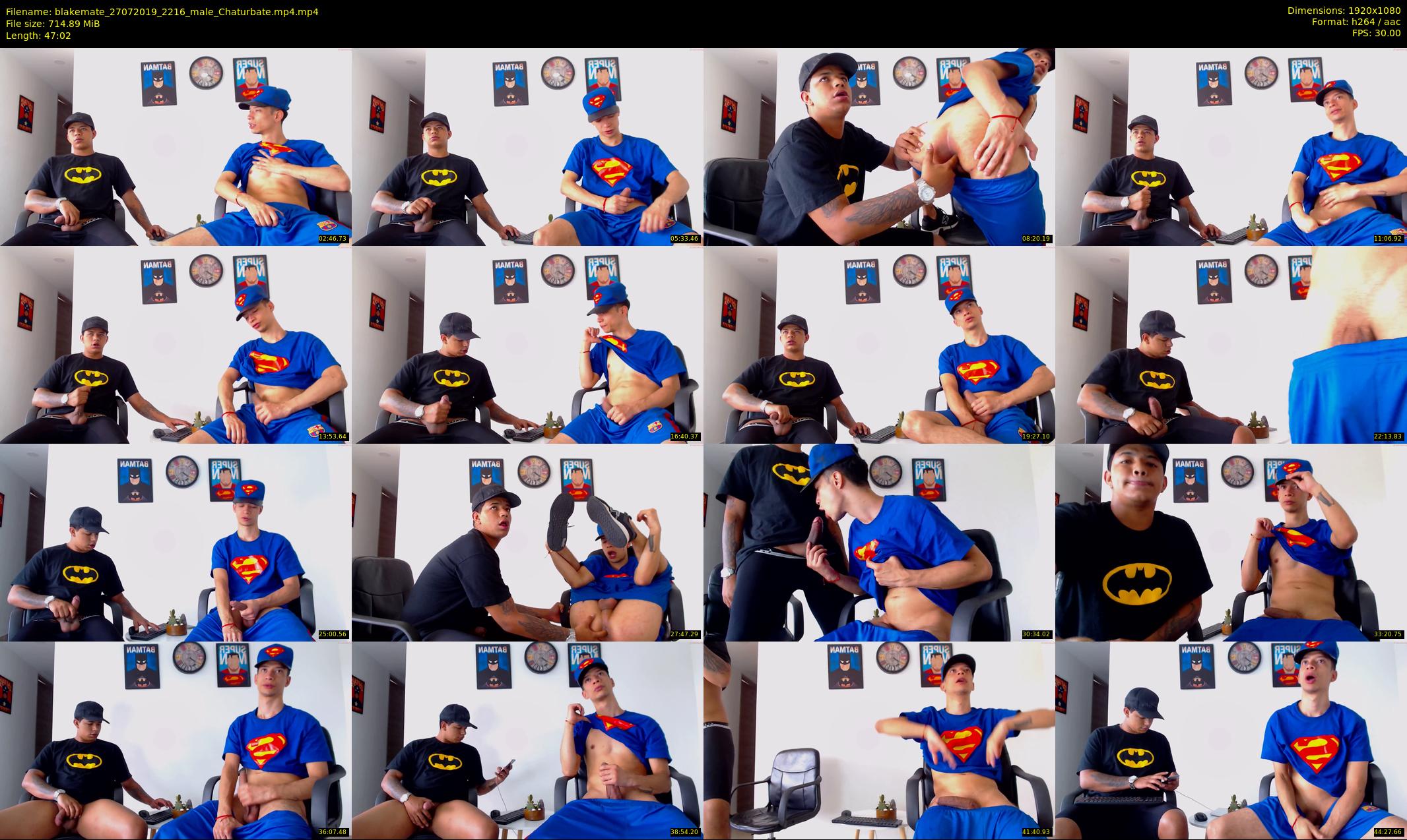 blakemate — 48 minute Chaturbate male cam show recording, 1080p, Jul 27, 2019