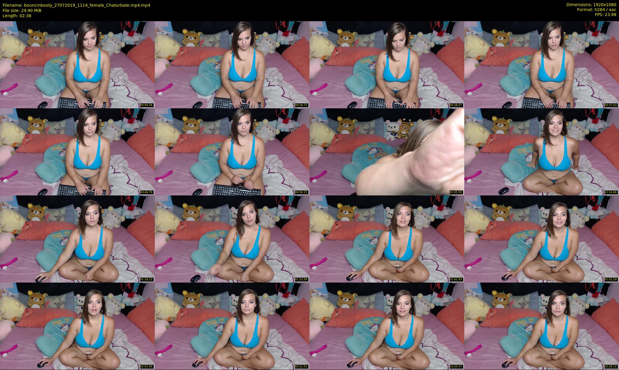 bouncinbooty — 3 minute Chaturbate female cam show recording, 1080p, Jul 27, 2019