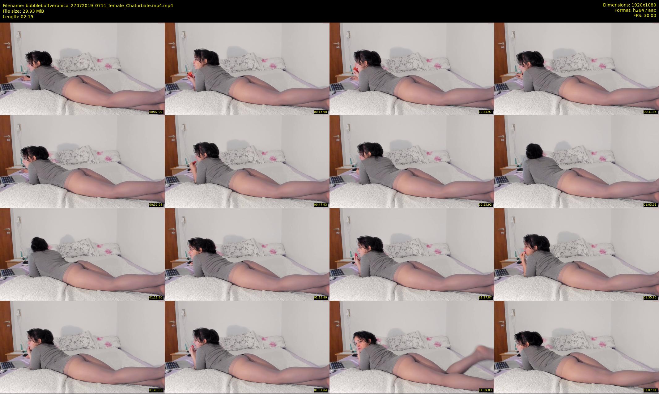 bubblebuttveronica — 3 minute Chaturbate female cam show recording, 1080p, Jul 27, 2019