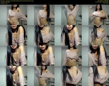 carolina_t — 12 minute Chaturbate female cam show recording, 480p, Jul 27, 2019