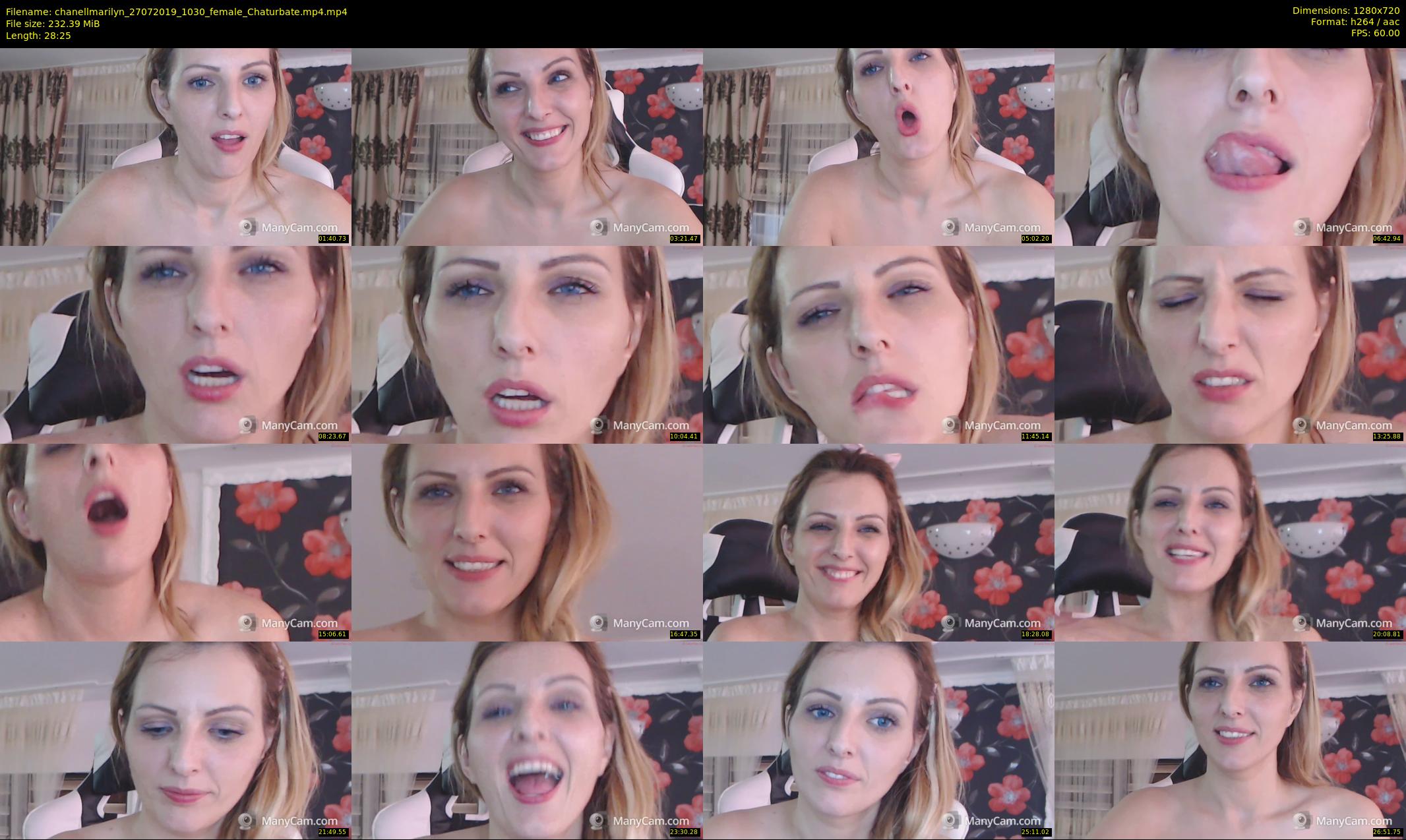 chanellmarilyn — 29 minute Chaturbate female cam show recording, 720p, Jul 27, 2019