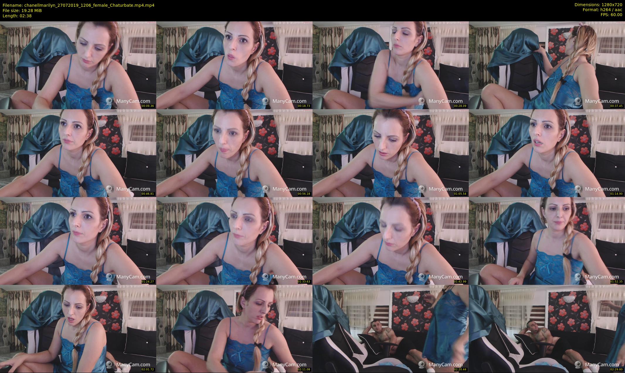 chanellmarilyn — 3 minute Chaturbate female cam show recording, 720p, Jul 27, 2019