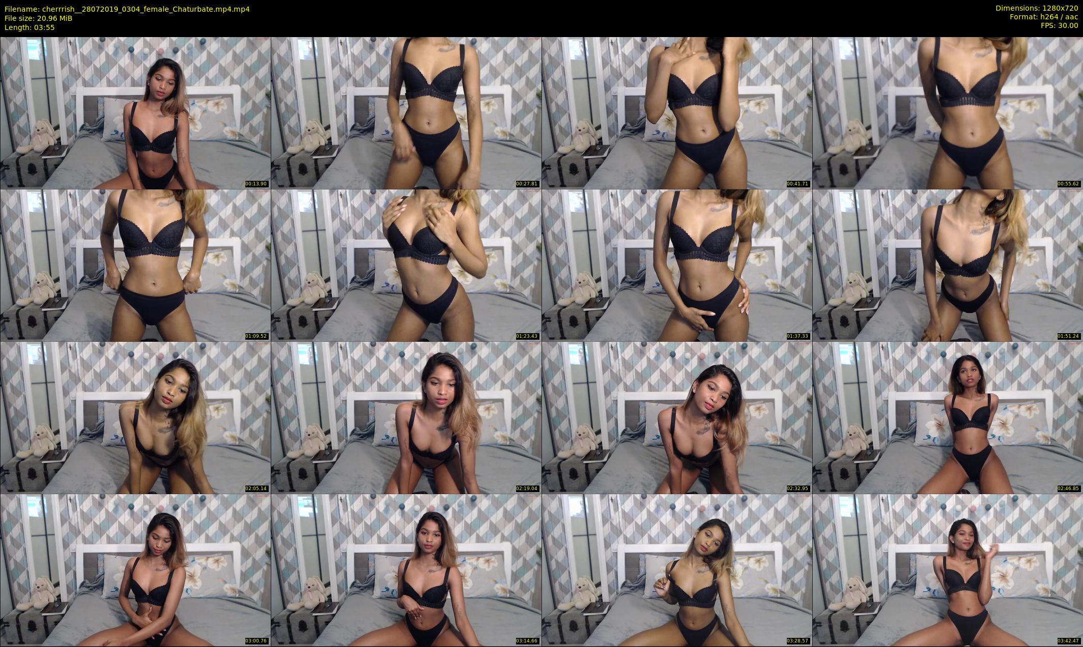 cherrrish_ — 4 minute Chaturbate female cam show recording, 720p, Jul 28, 2019