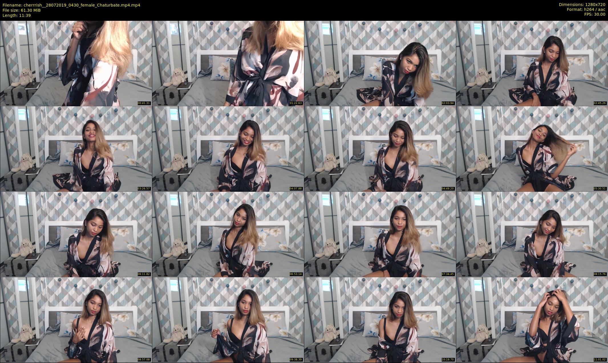 cherrrish_ — 12 minute Chaturbate female cam show recording, 720p, Jul 28, 2019