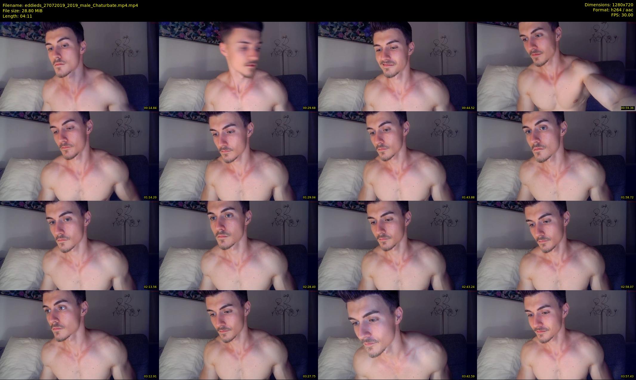 eddieds — 5 minute Chaturbate male cam show recording, 720p, Jul 27, 2019