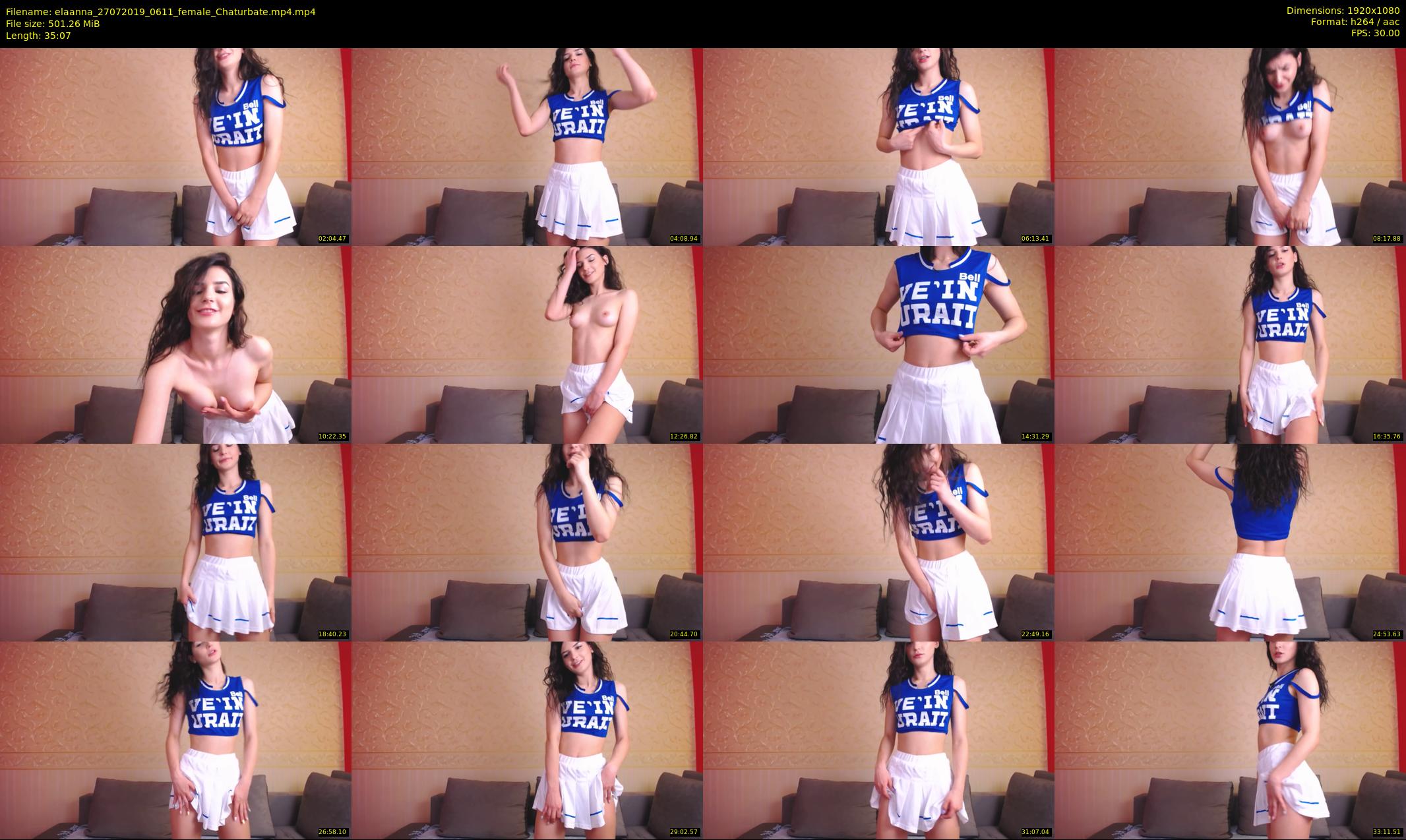 elaanna — 36 minute Chaturbate female cam show recording, 1080p, Jul 27, 2019