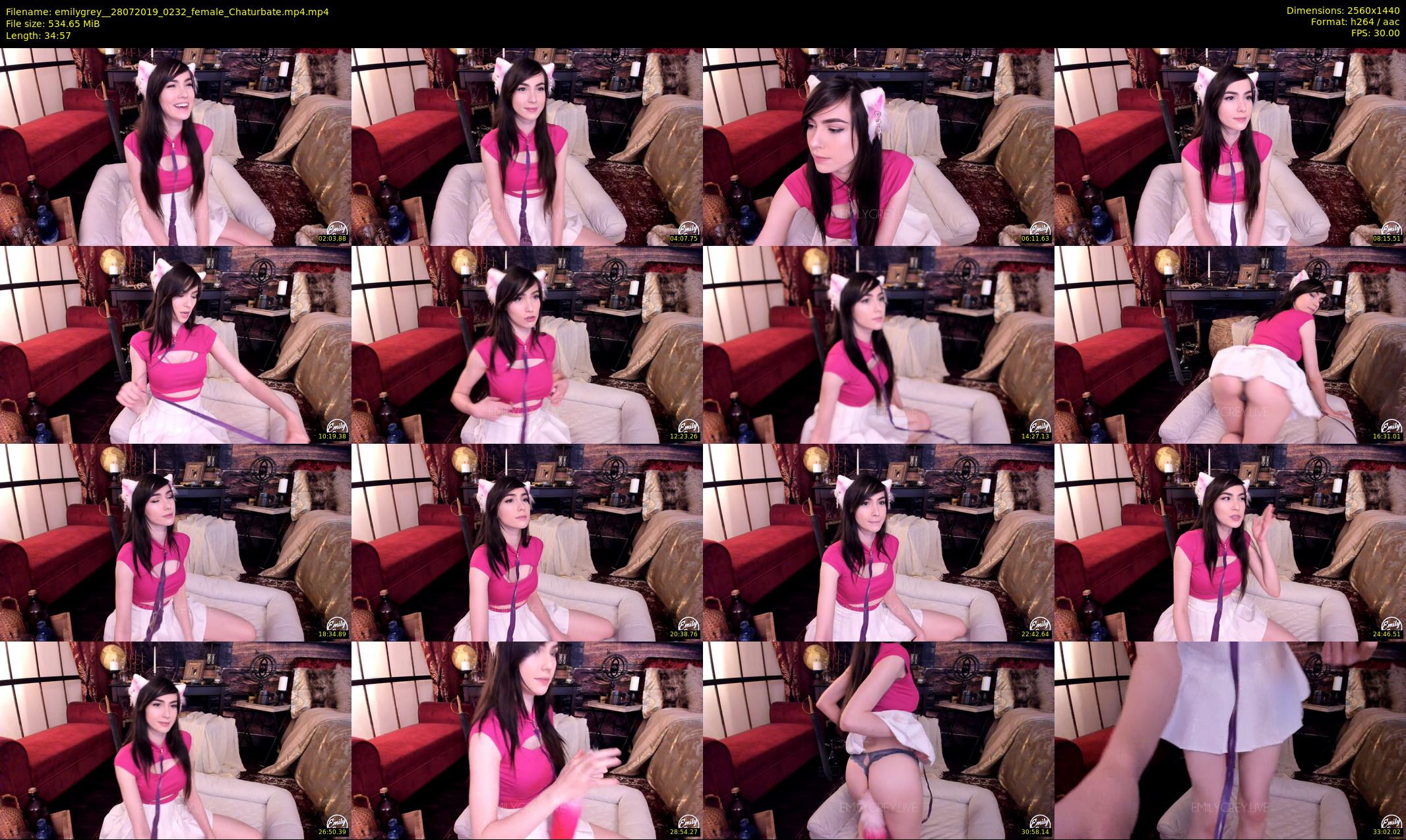 emilygrey_ — 35 minute Chaturbate female cam show recording, 1080p, Jul 28, 2019