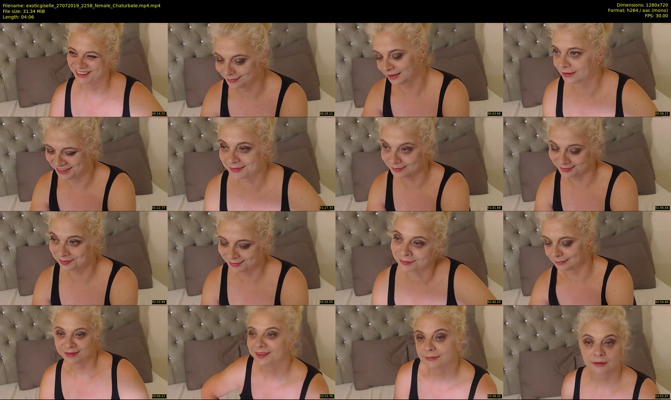exoticgiselle — 5 minute Chaturbate female cam show recording, 720p, Jul 27, 2019