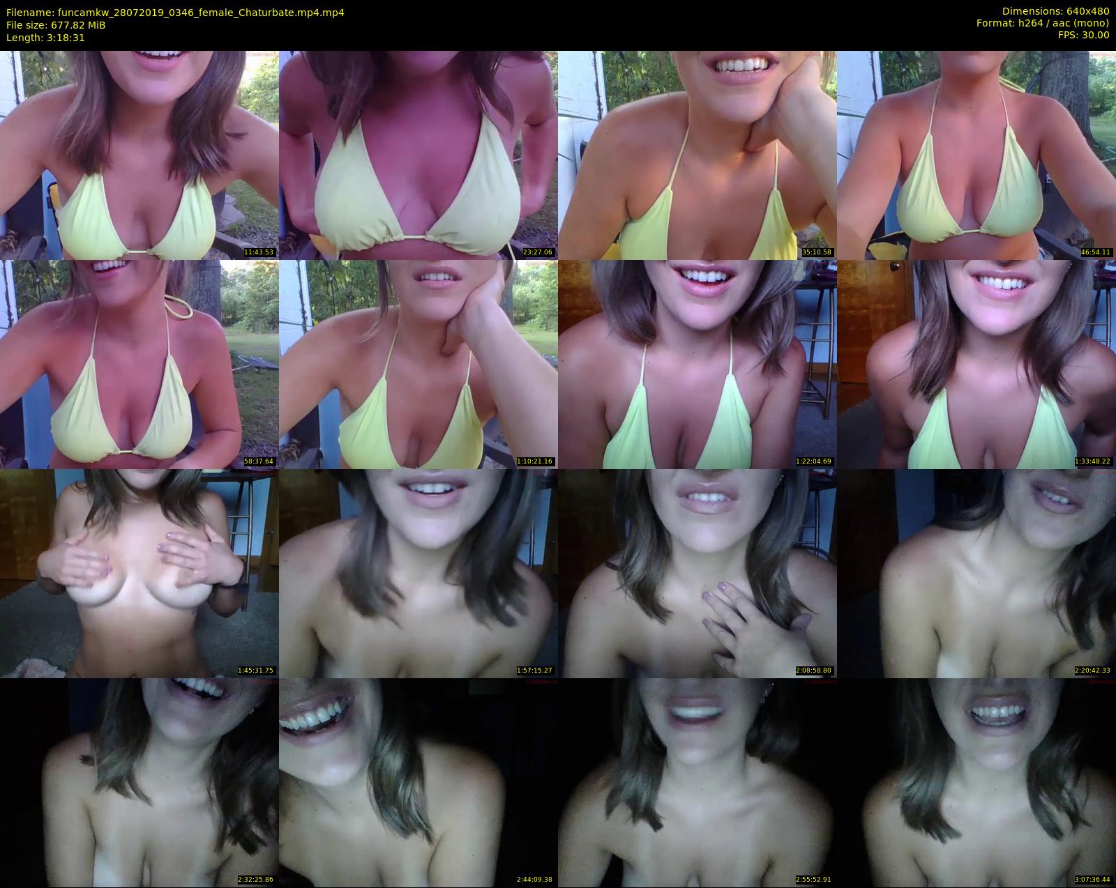 funcamkw — 199 minute Chaturbate female cam show recording, 480p, Jul 28, 2019