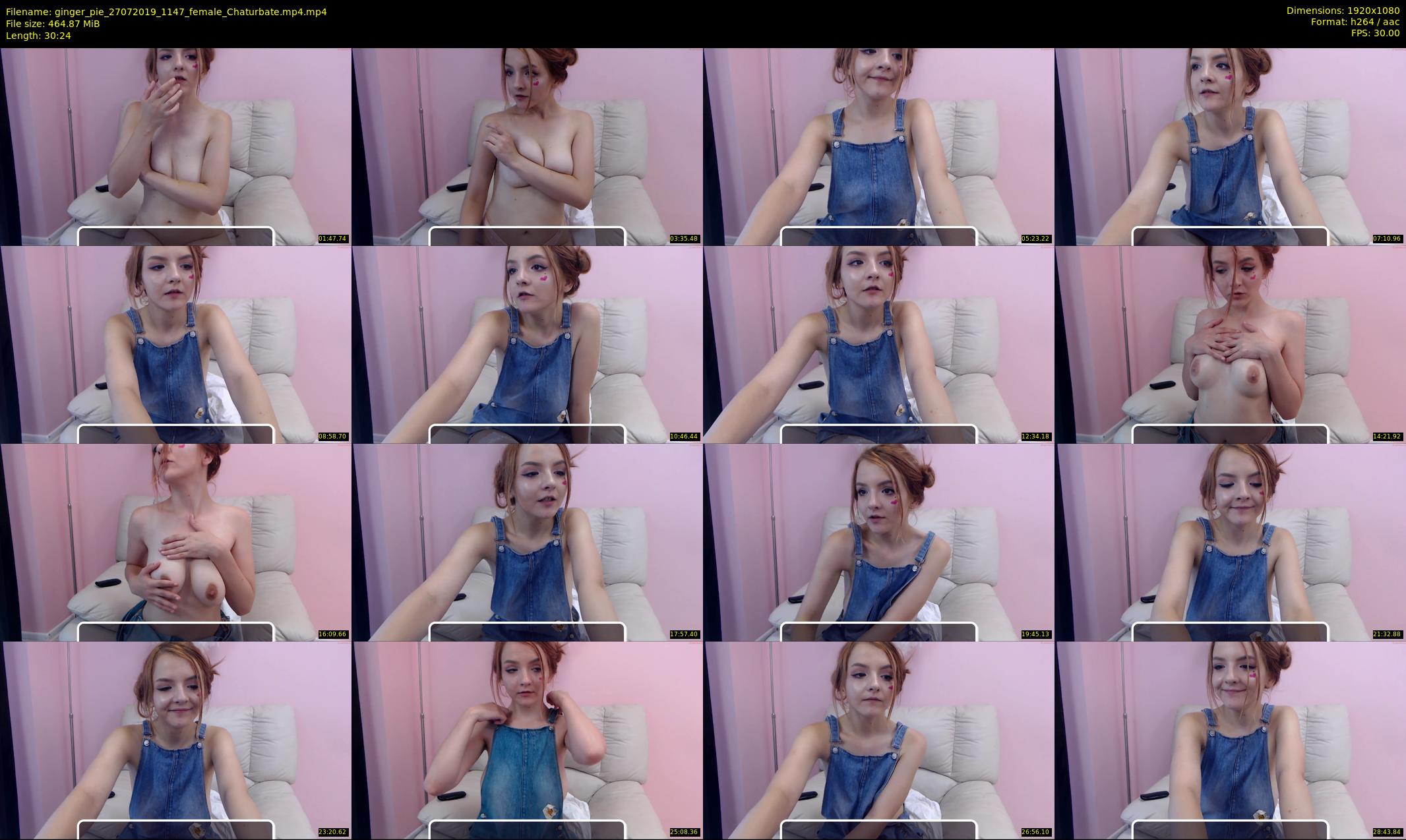 ginger_pie — 31 minute Chaturbate female cam show recording, 1080p, Jul 27, 2019