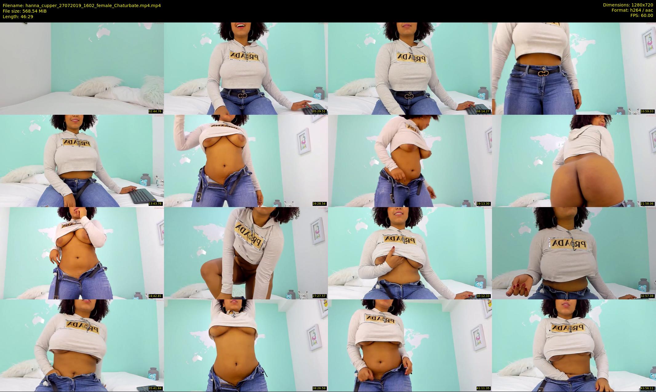 hanna_cupper — 47 minute Chaturbate female cam show recording, 720p, Jul 27, 2019