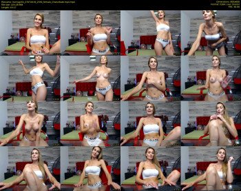 hornygirllx — 44 minute Chaturbate female cam show recording, 480p, Jul 27, 2019