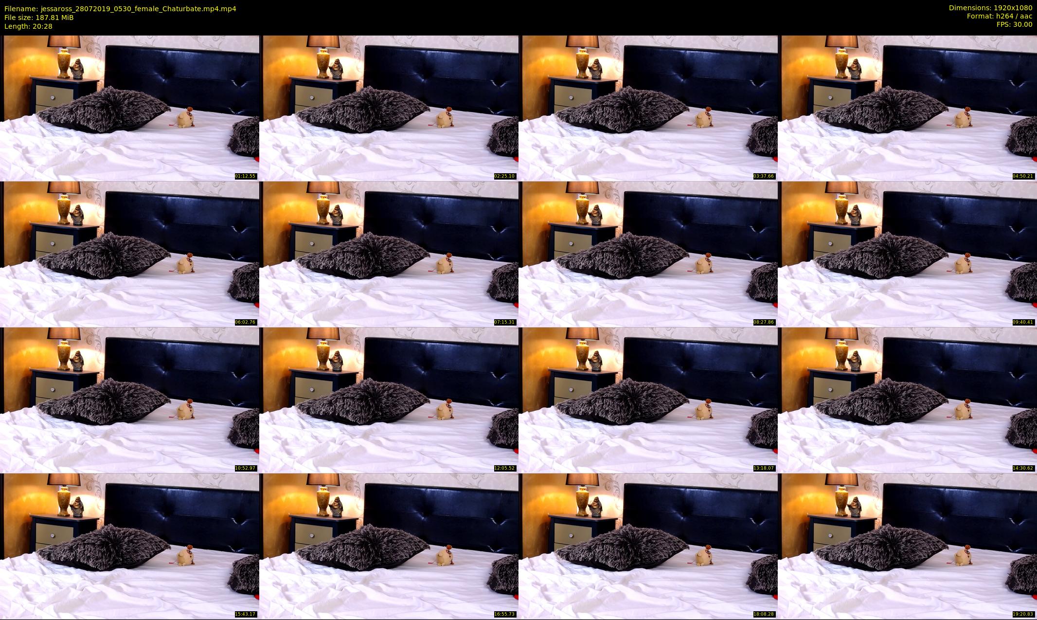 jessaross — 21 minute Chaturbate female cam show recording, 1080p, Jul 28, 2019