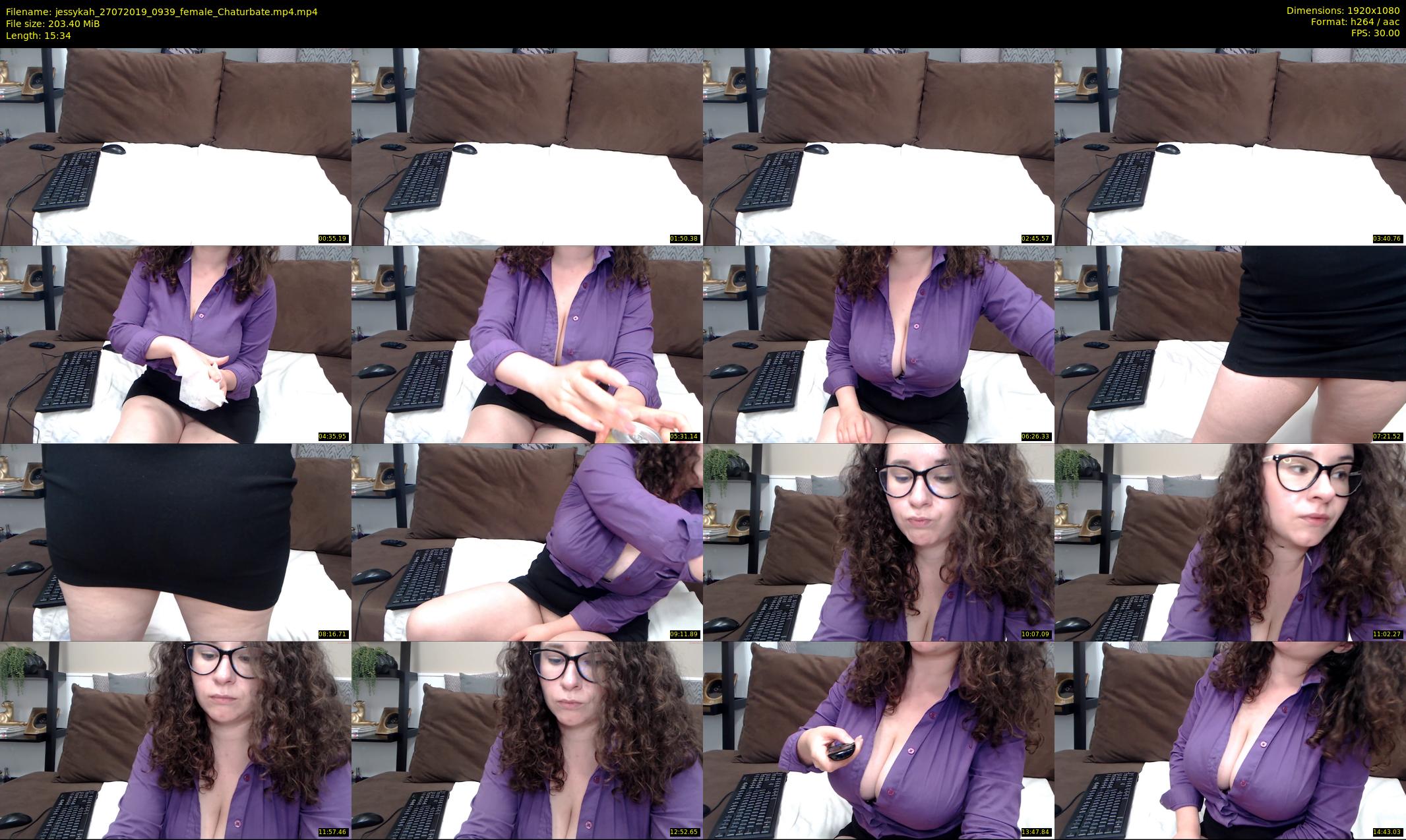 jessykah — 16 minute Chaturbate female cam show recording, 1080p, Jul 27, 2019