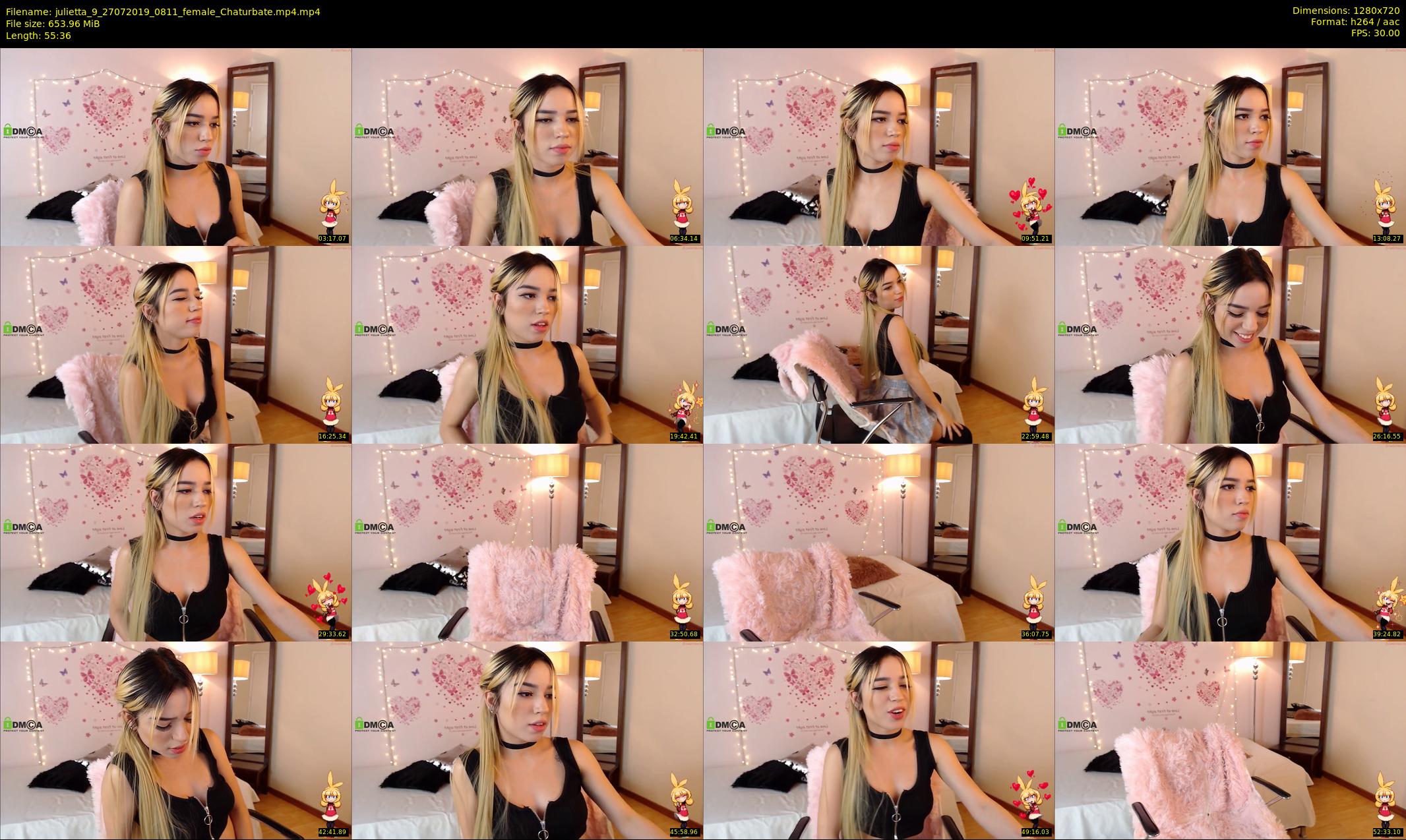 julietta_9 — 56 minute Chaturbate female cam show recording, 720p, Jul 27, 2019