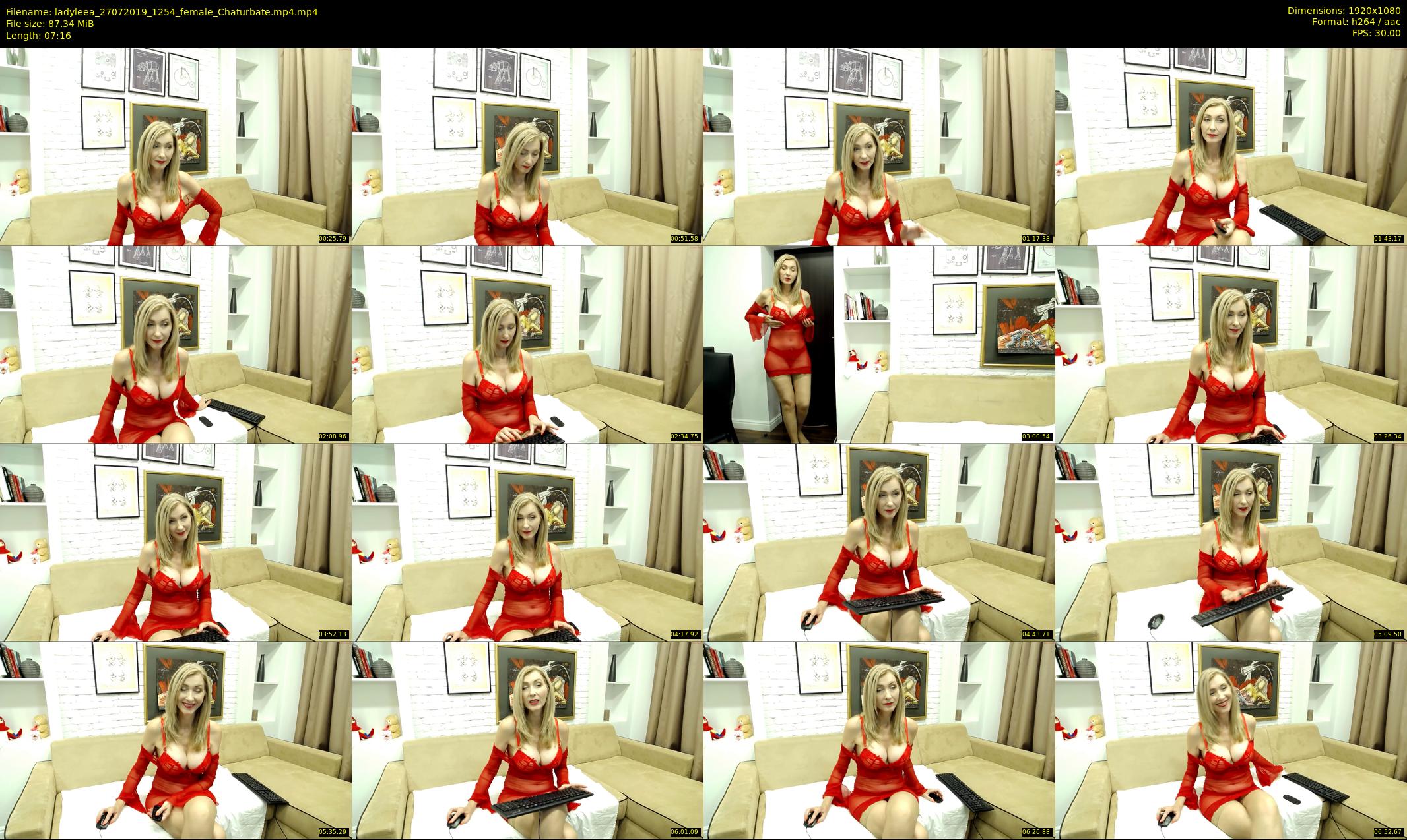 ladyleea — 8 minute Chaturbate female cam show recording, 1080p, Jul 27, 2019