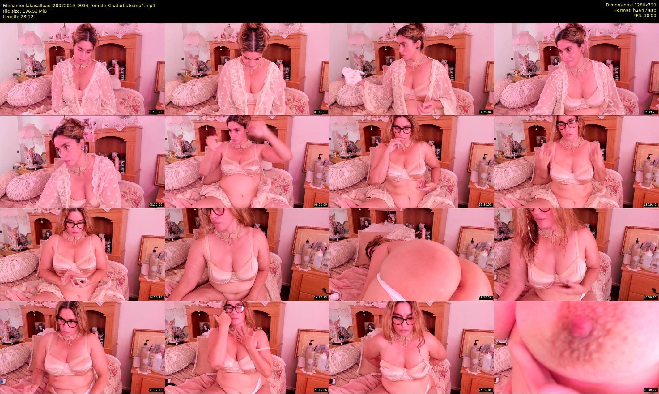 lalaisallbad — 29 minute Chaturbate female cam show recording, 720p, Jul 28, 2019