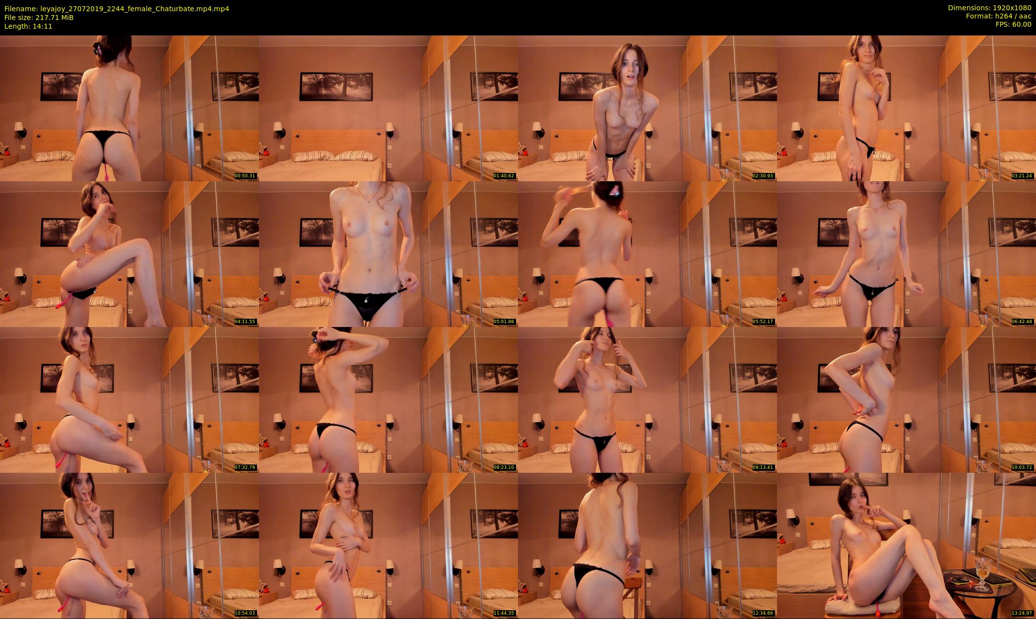 leyajoy — 15 minute Chaturbate female cam show recording, 1080p, Jul 27, 2019