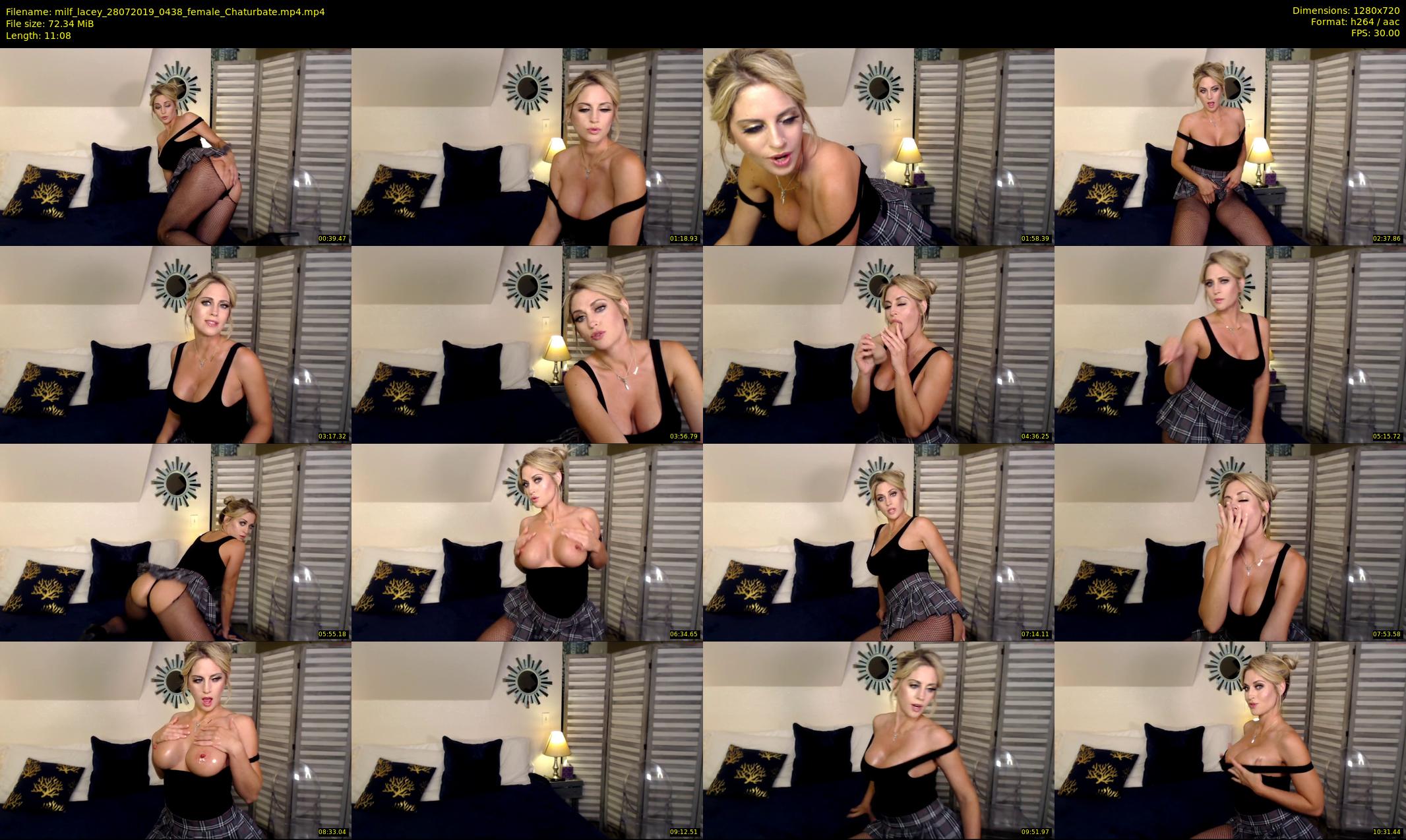 milf_lacey — 12 minute Chaturbate female cam show recording, 720p, Jul 28, 2019