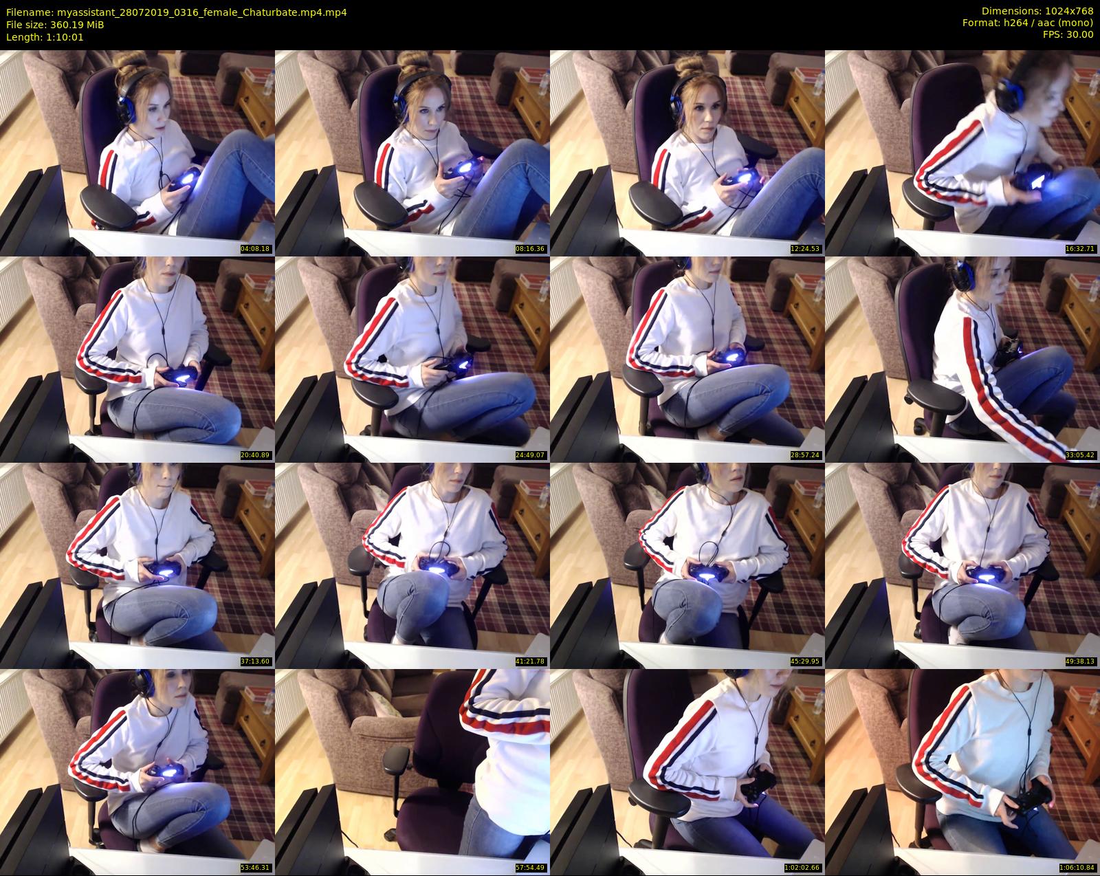 myassistant — 71 minute Chaturbate female cam show recording, 720p, Jul 28, 2019