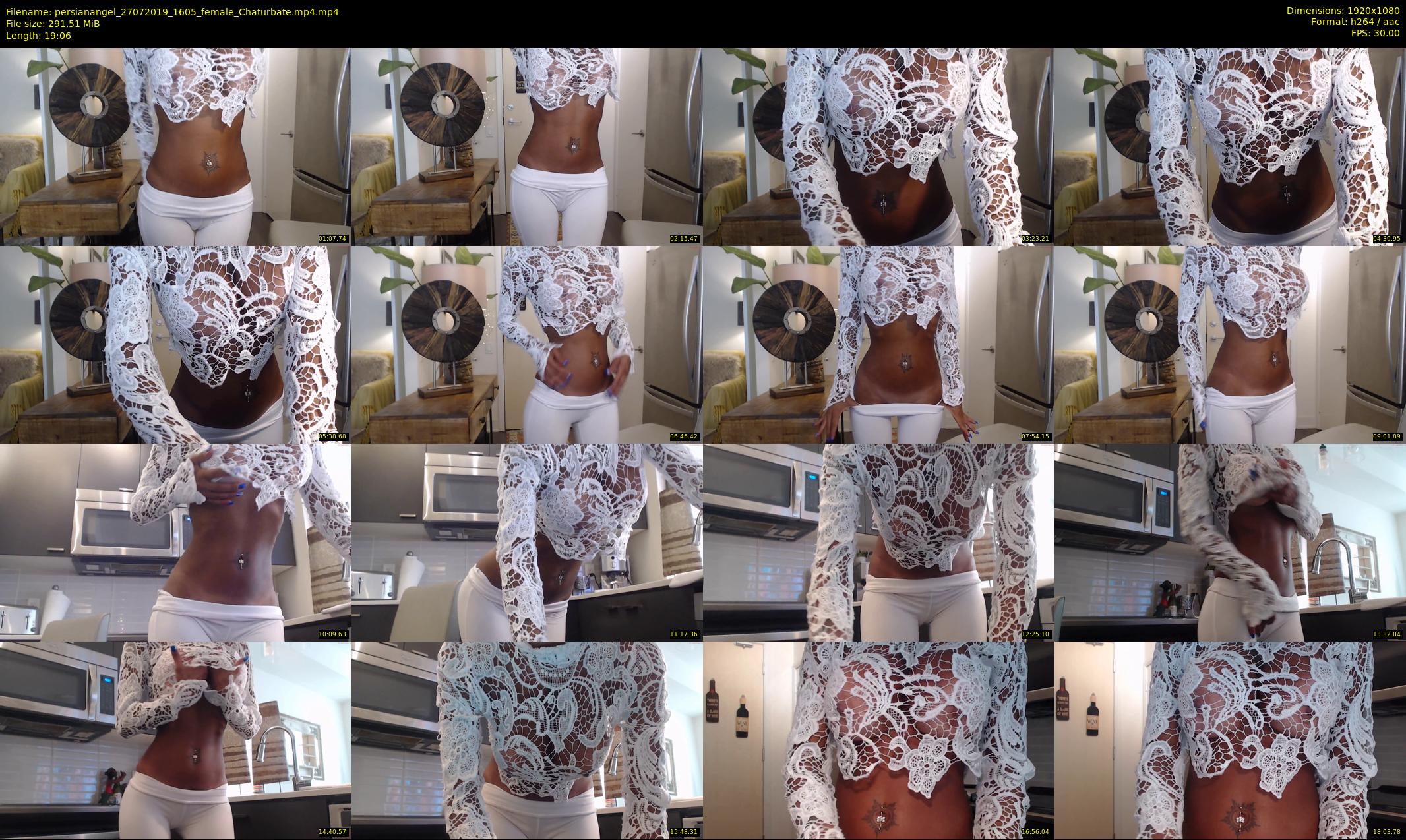 persianangel — 20 minute Chaturbate female cam show recording, 1080p, Jul 27, 2019