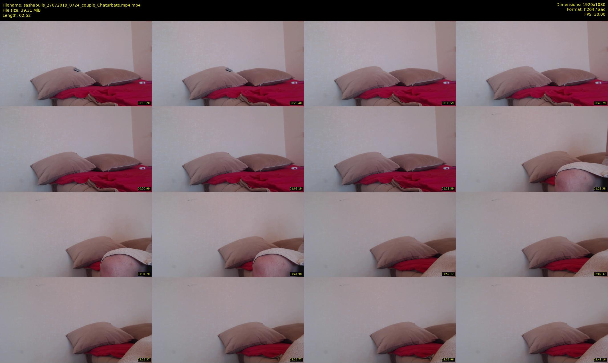 sashabulls — 3 minute Chaturbate couple cam show recording, 1080p, Jul 27, 2019