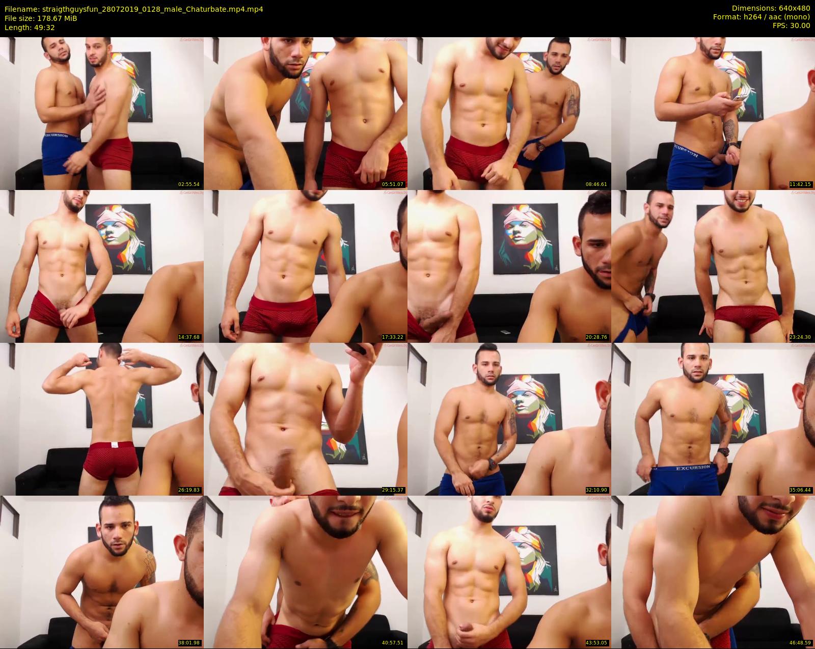 straigthguysfun — 50 minute Chaturbate male cam show recording, 480p, Jul 28, 2019