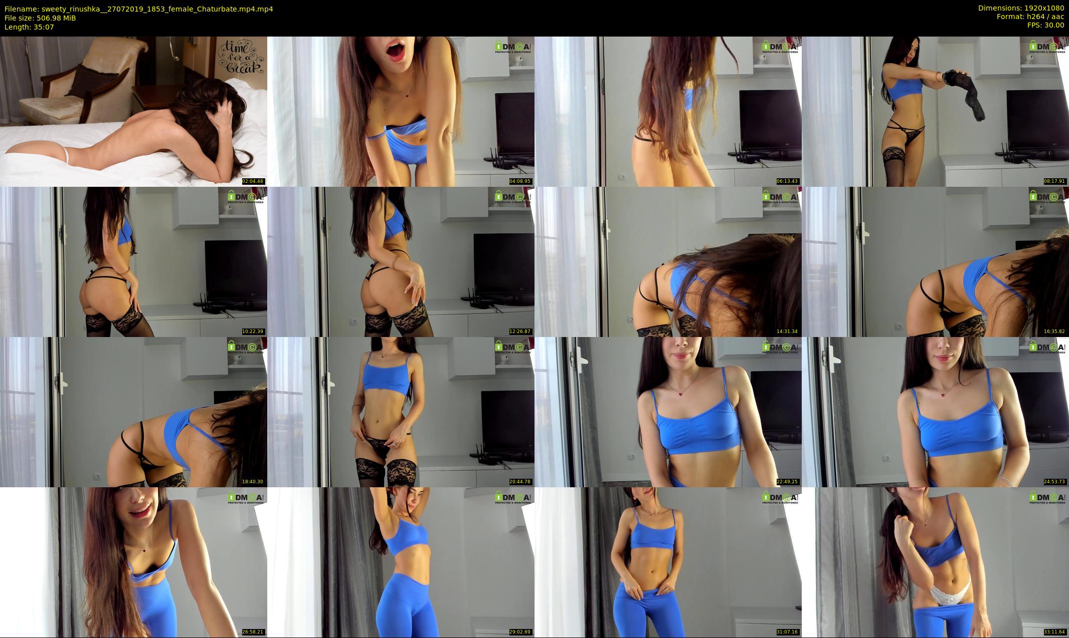 sweety_rinushka_ — 36 minute Chaturbate female cam show recording, 1080p, Jul 27, 2019