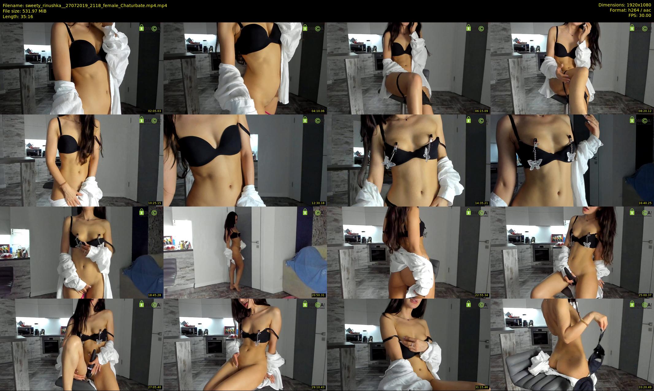 sweety_rinushka_ — 36 minute Chaturbate female cam show recording, 1080p, Jul 27, 2019