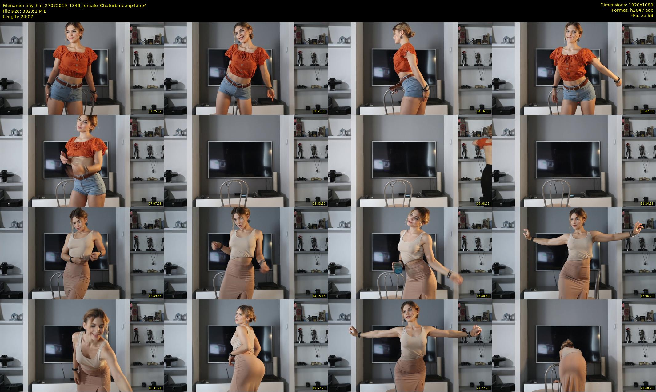 tiny_hat — 25 minute Chaturbate female cam show recording, 1080p, Jul 27, 2019