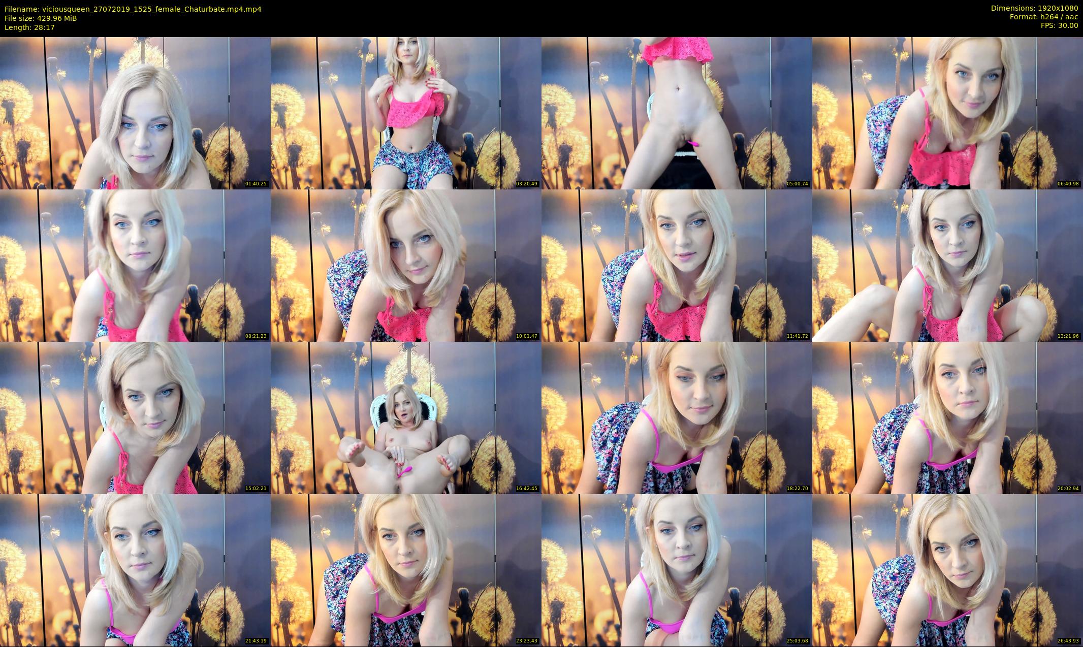 viciousqueen — 29 minute Chaturbate female cam show recording, 1080p, Jul 27, 2019
