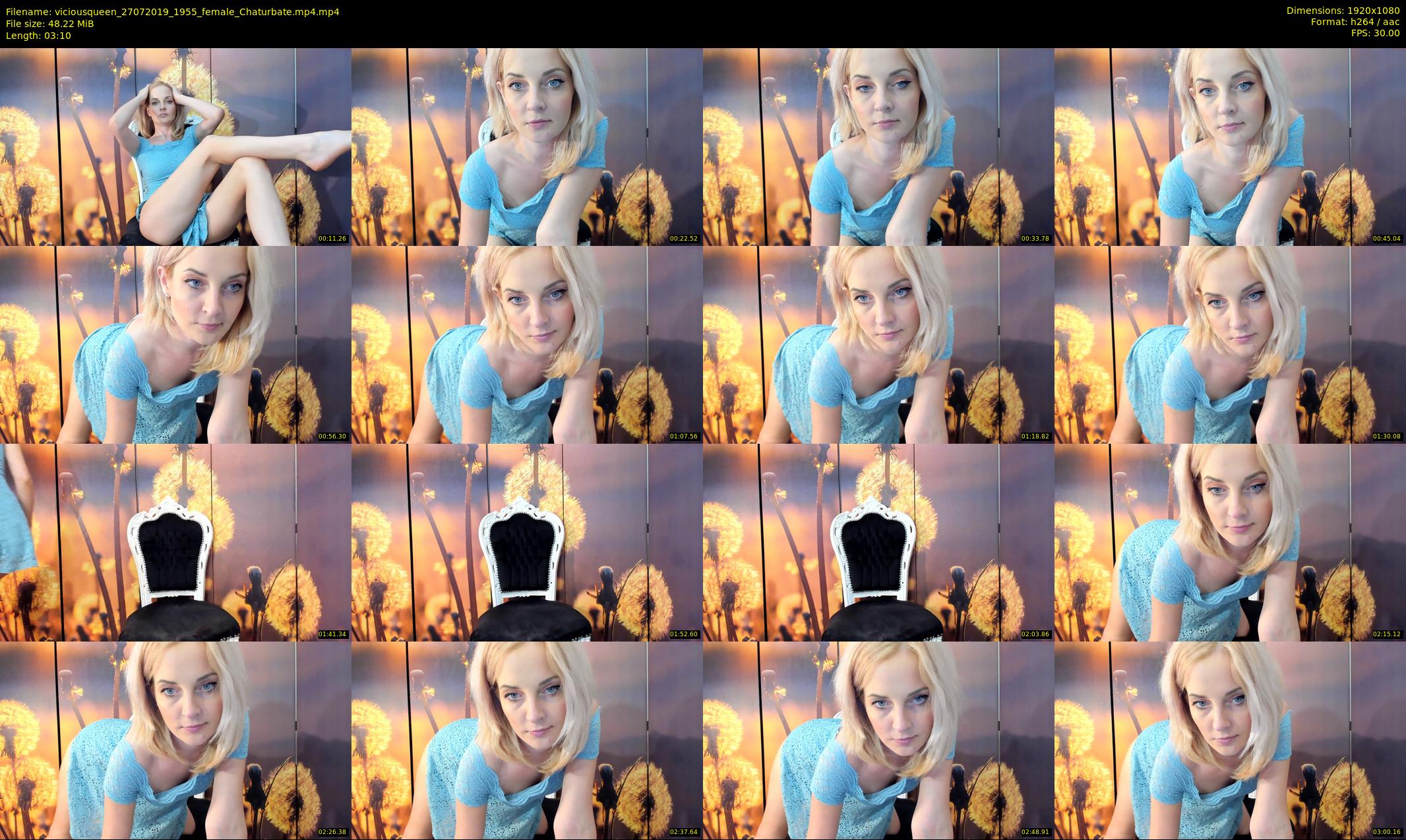 viciousqueen — 4 minute Chaturbate female cam show recording, 1080p, Jul 27, 2019