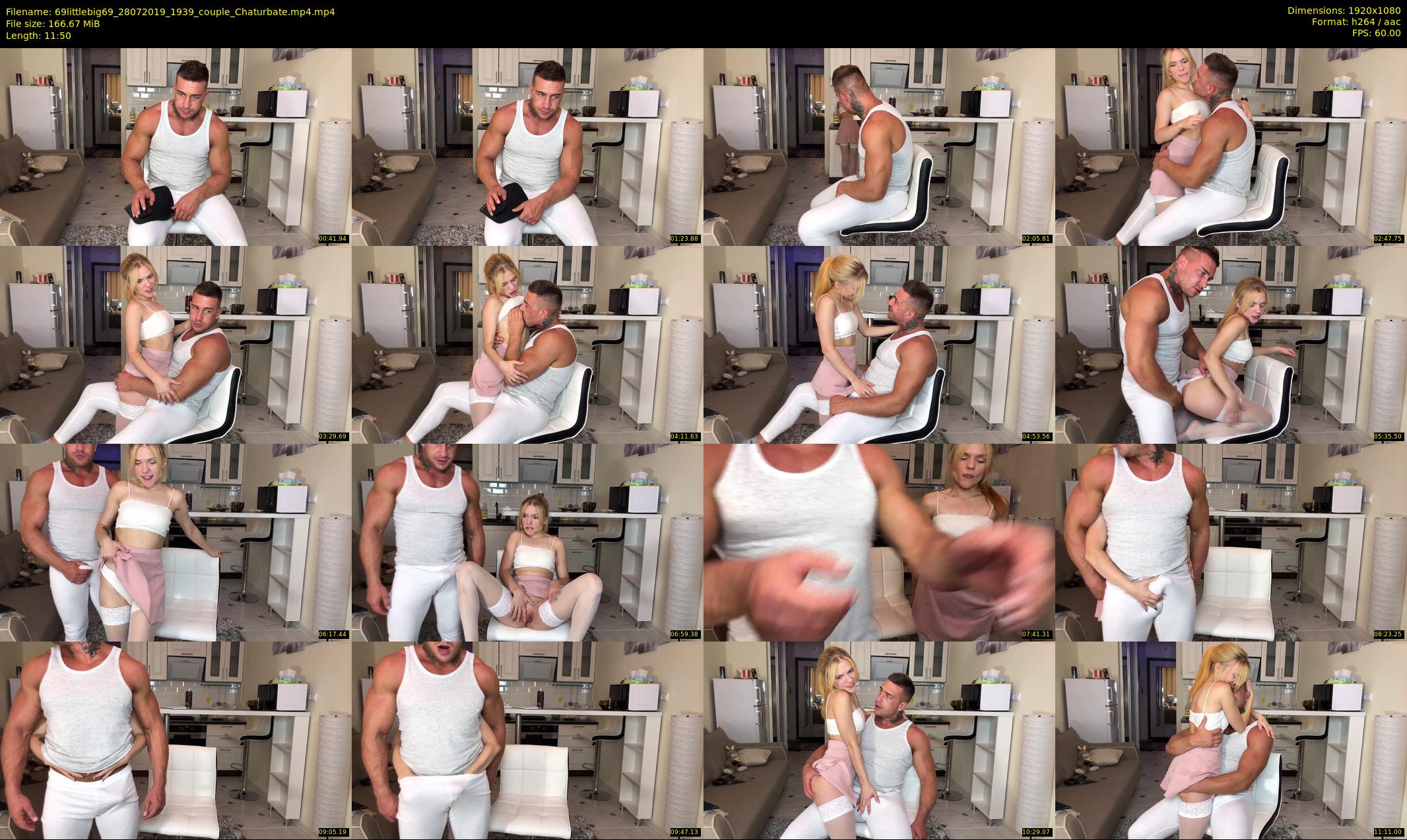 69littlebig69 — 12 minute Chaturbate couple cam show recording, 1080p, Jul 28, 2019