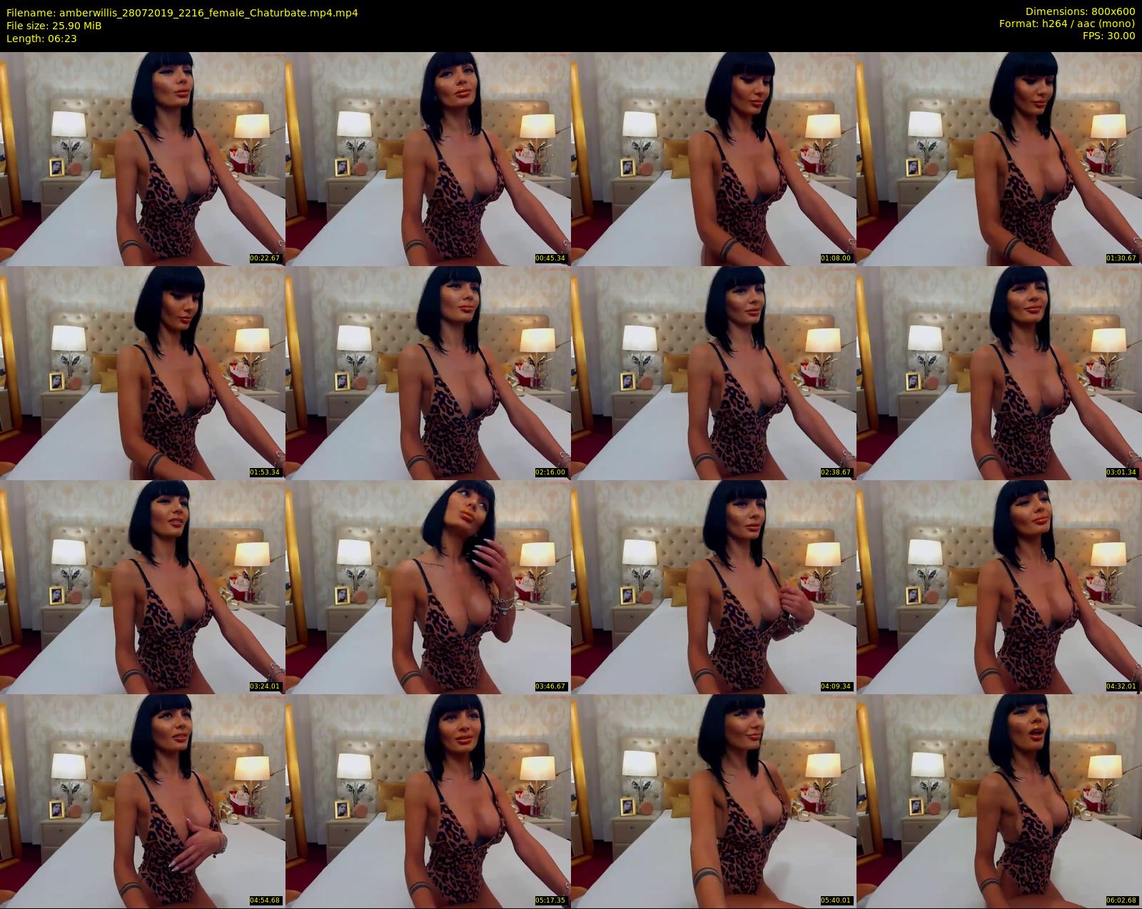 amberwillis — 7 minute Chaturbate female cam show recording, 480p, Jul 28, 2019