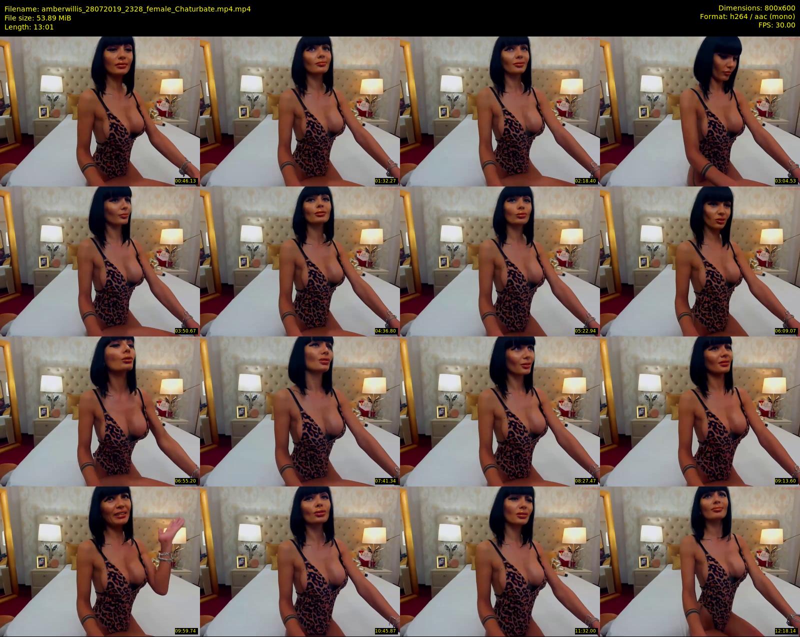 amberwillis — 14 minute Chaturbate female cam show recording, 480p, Jul 28, 2019