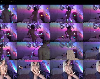 arielking69 — 15 minute Chaturbate female cam show recording, 4K, Jul 28, 2019