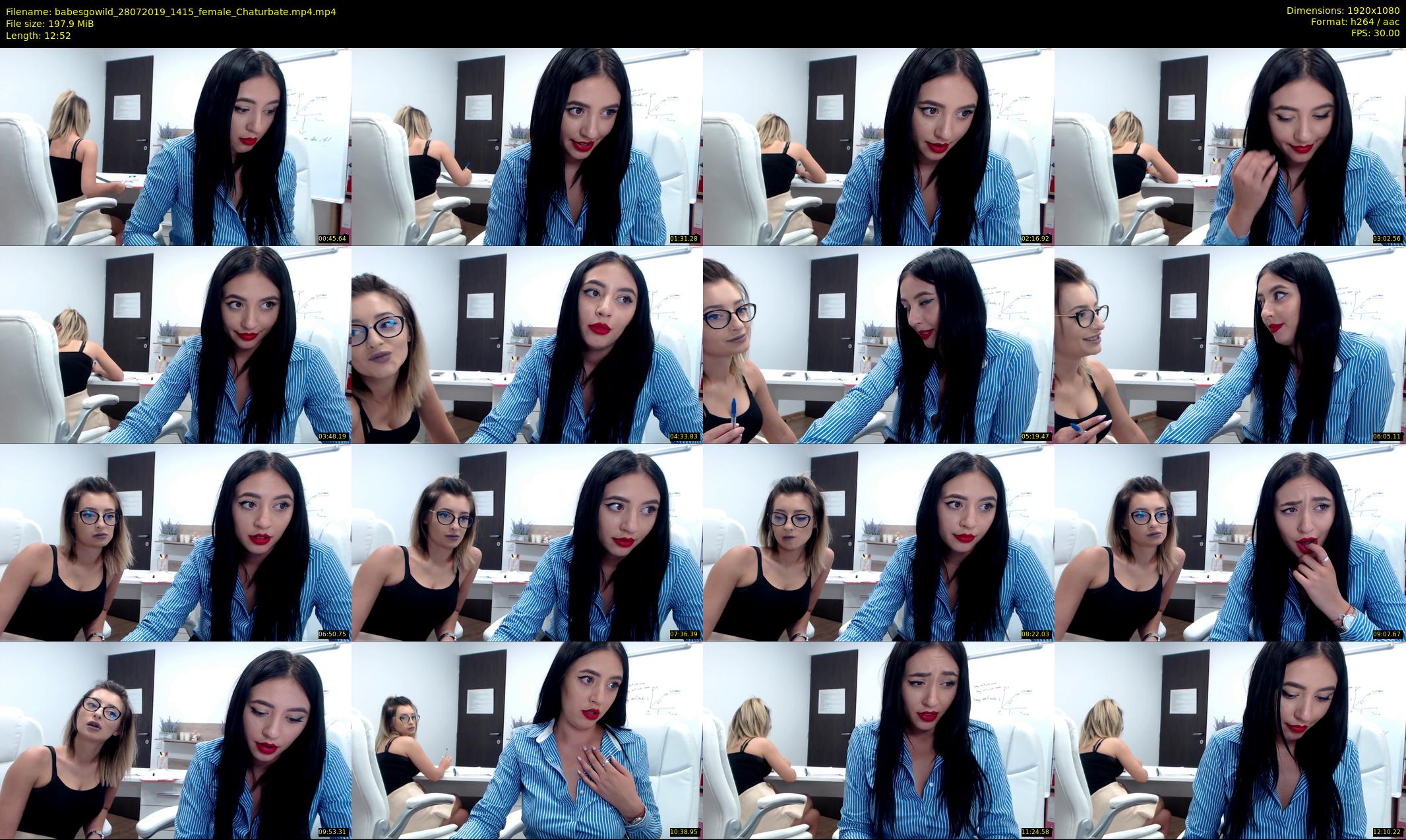 babesgowild — 13 minute Chaturbate couple cam show recording, 1080p, Jul 28, 2019