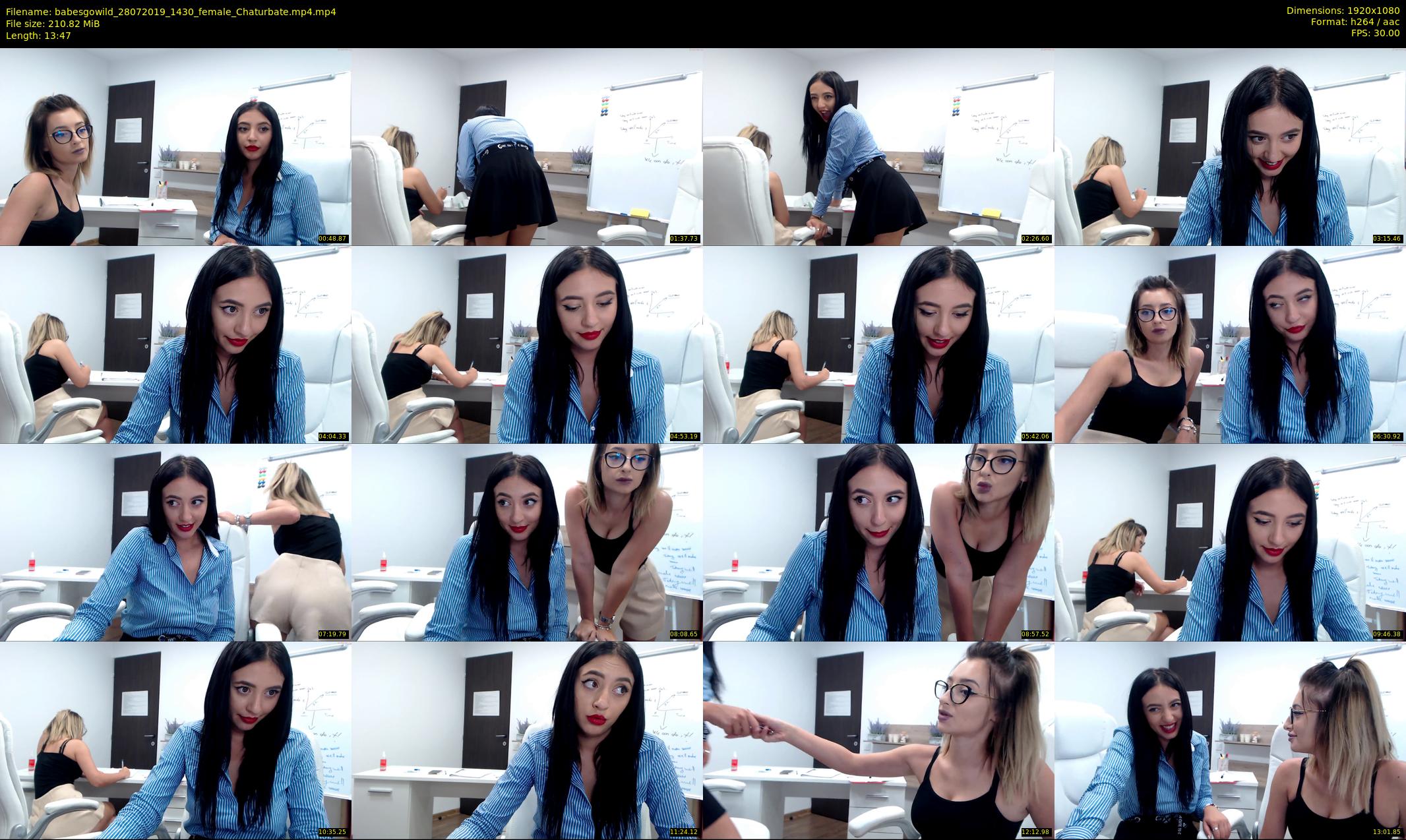 babesgowild — 14 minute Chaturbate couple cam show recording, 1080p, Jul 28, 2019