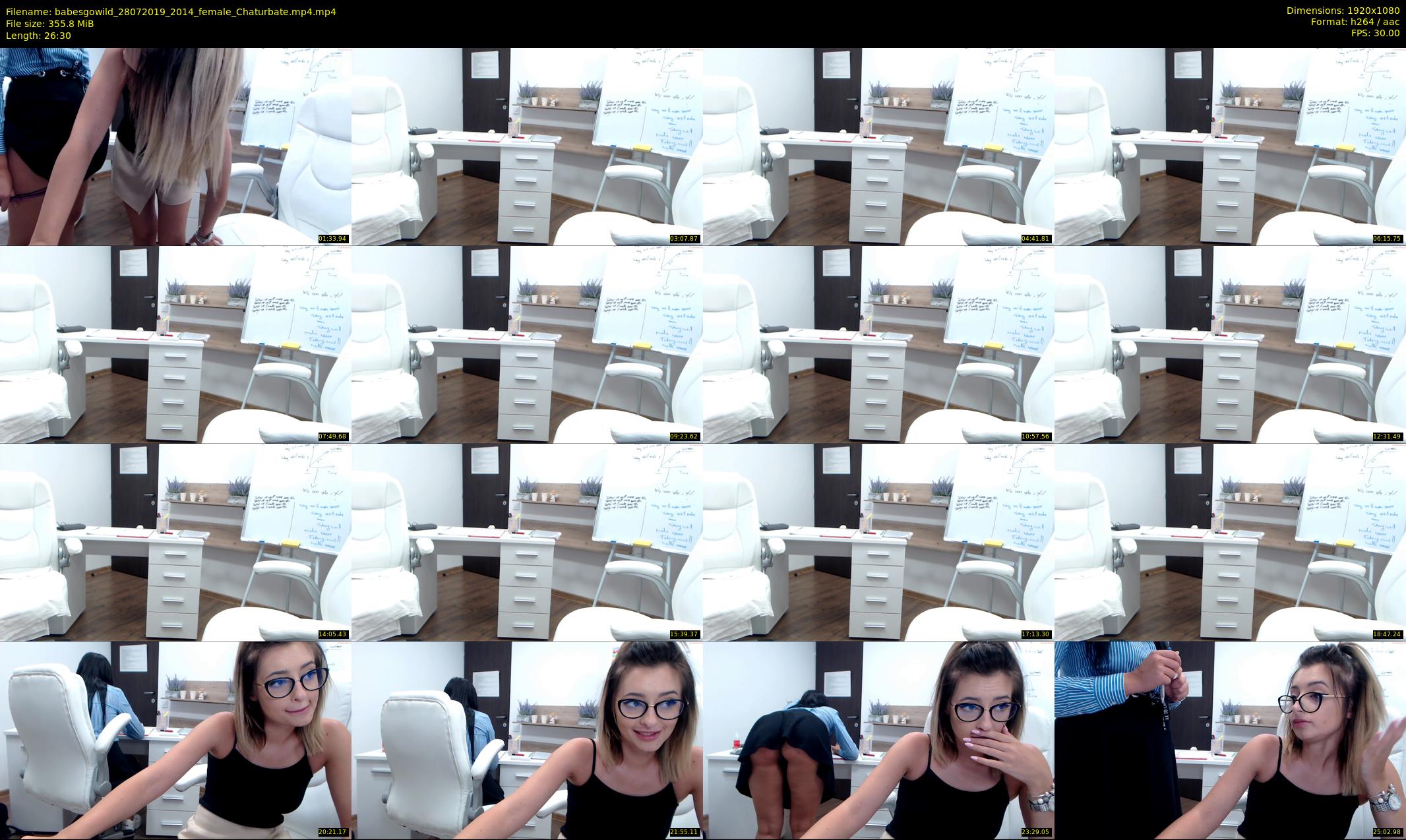 babesgowild — 27 minute Chaturbate couple cam show recording, 1080p, Jul 28, 2019