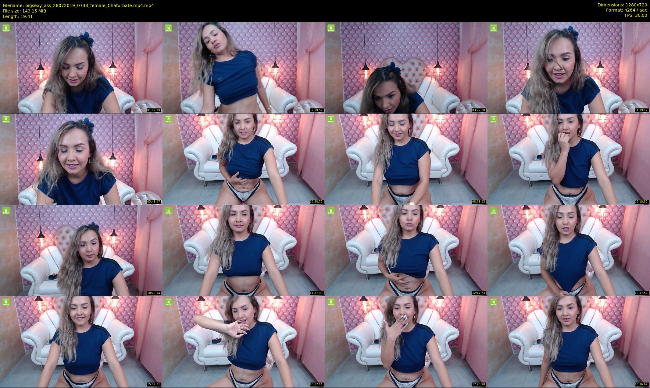 bigsexy_ass — 20 minute Chaturbate female cam show recording, 720p, Jul 28, 2019