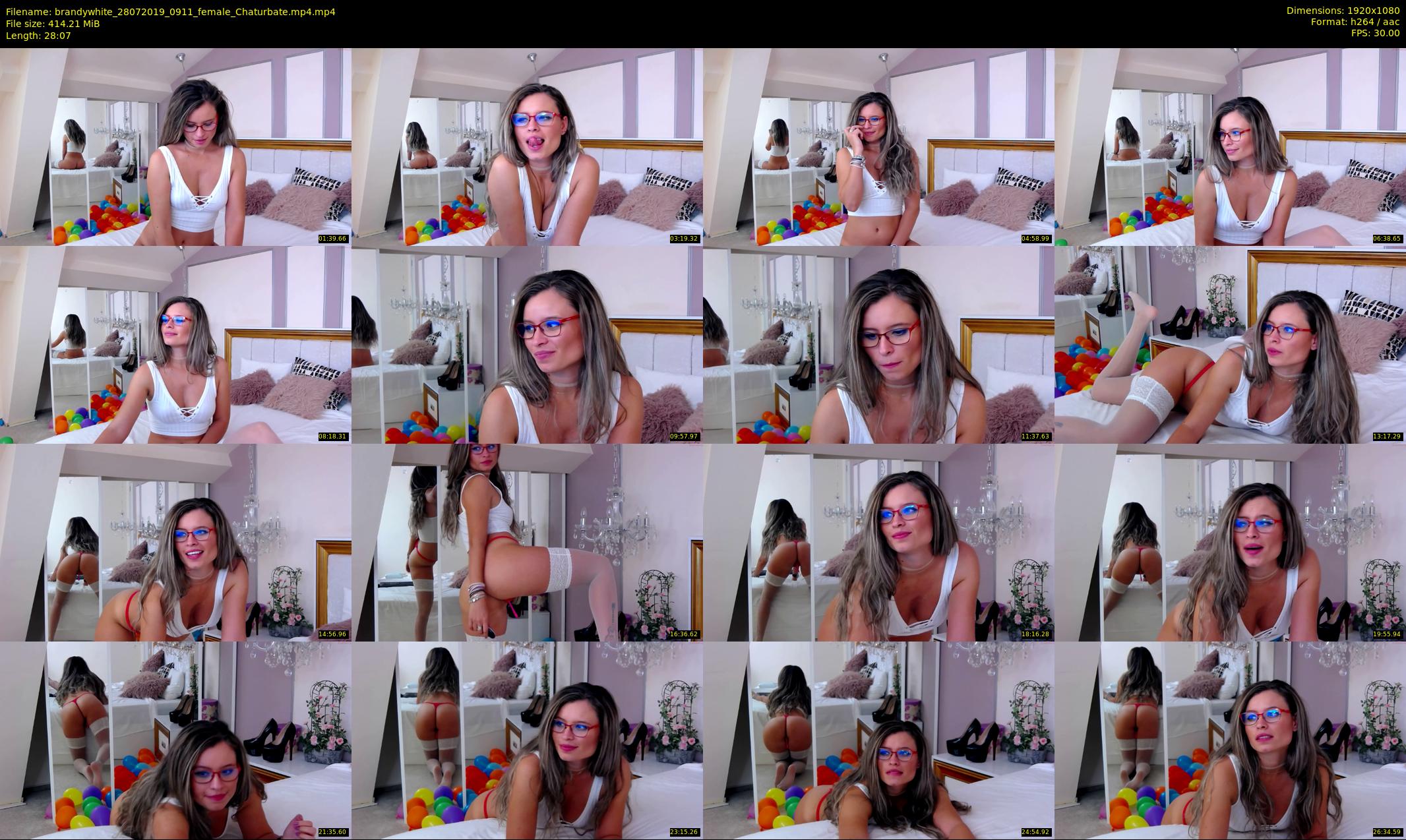 brandywhite — 29 minute Chaturbate female cam show recording, 1080p, Jul 28, 2019