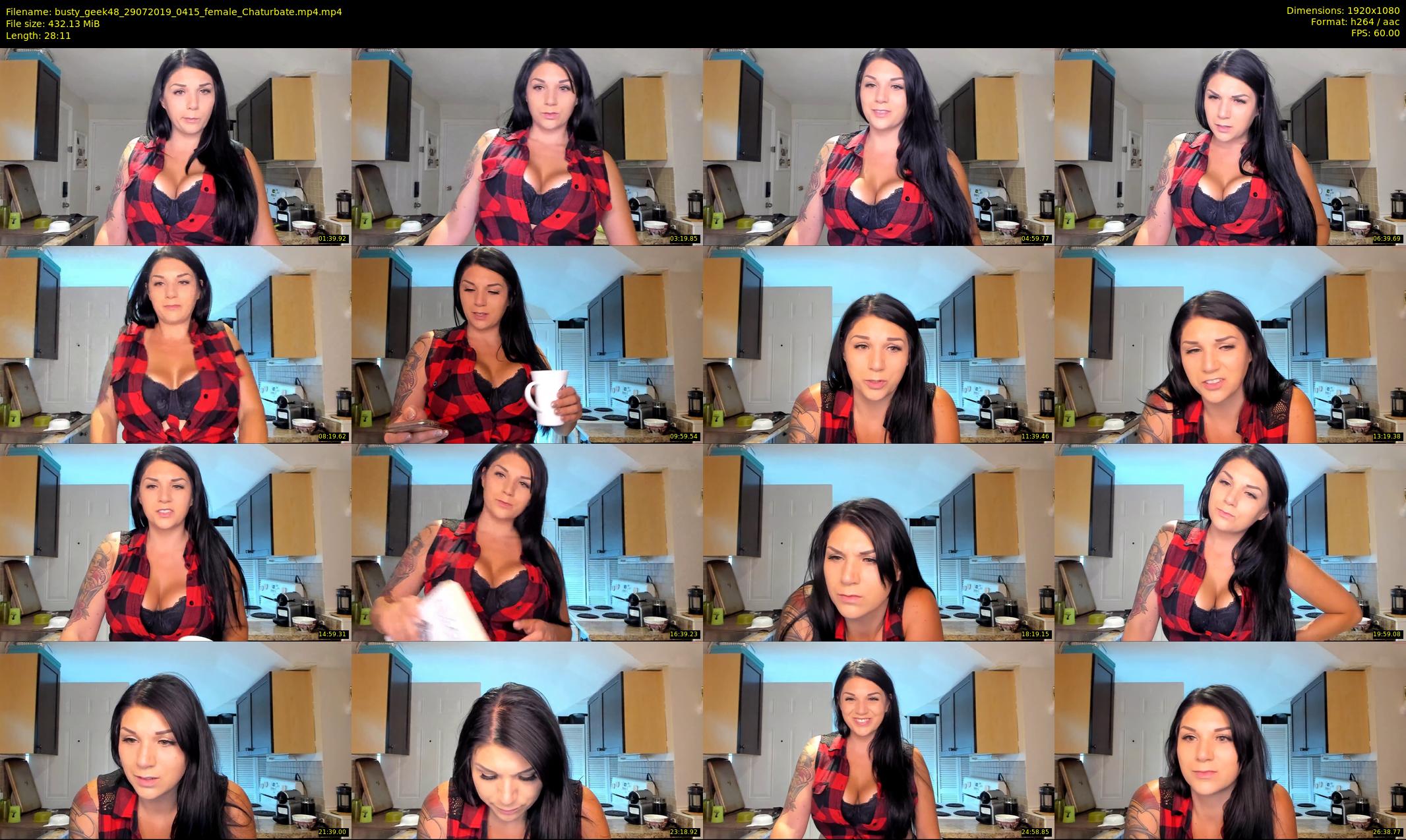 busty_geek48 — 29 minute Chaturbate female cam show recording, 1080p, Jul 29, 2019