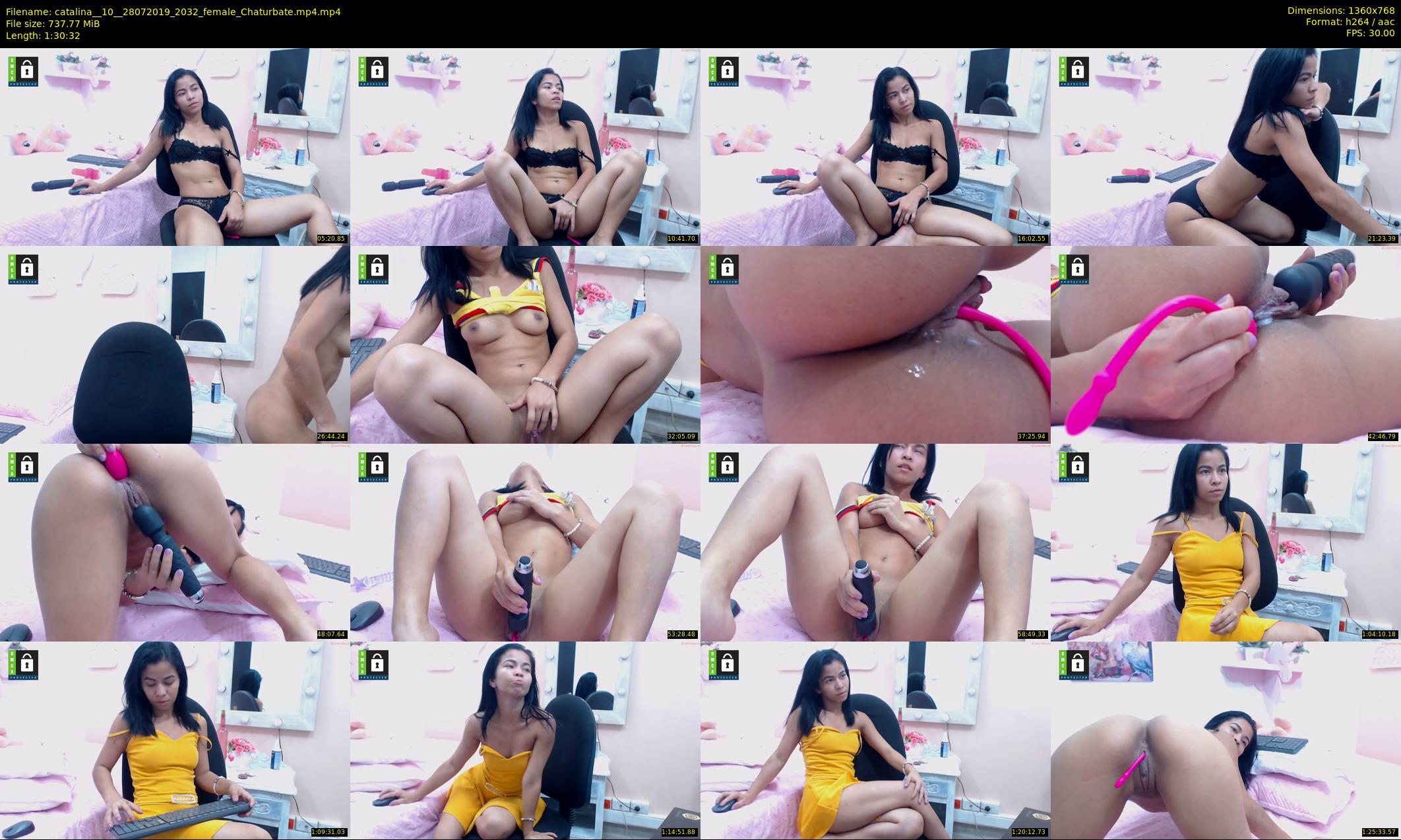 catalina__10_ — 91 minute Chaturbate female cam show recording, 720p, Jul 28, 2019