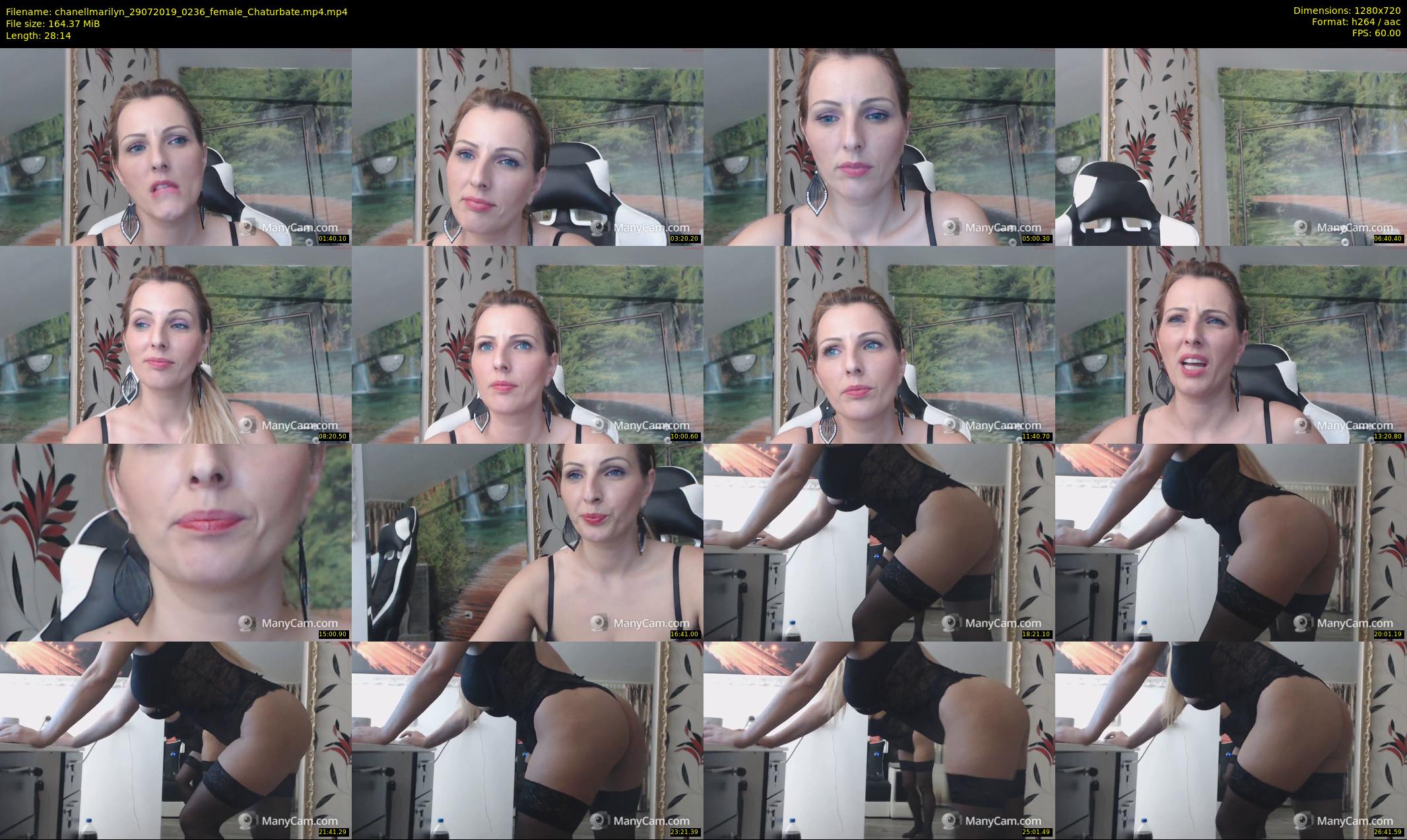 chanellmarilyn — 29 minute Chaturbate female cam show recording, 720p, Jul 29, 2019