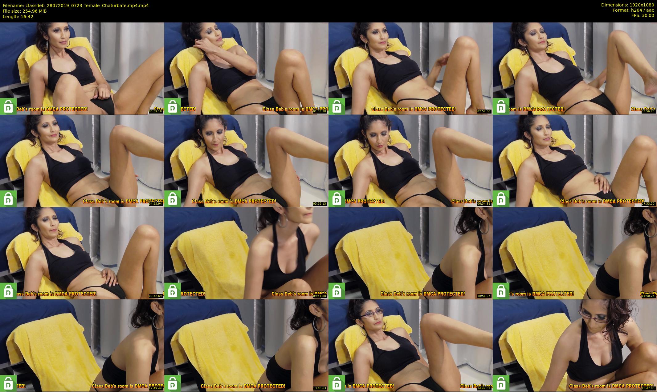 classdeb — 17 minute Chaturbate female cam show recording, 1080p, Jul 28, 2019