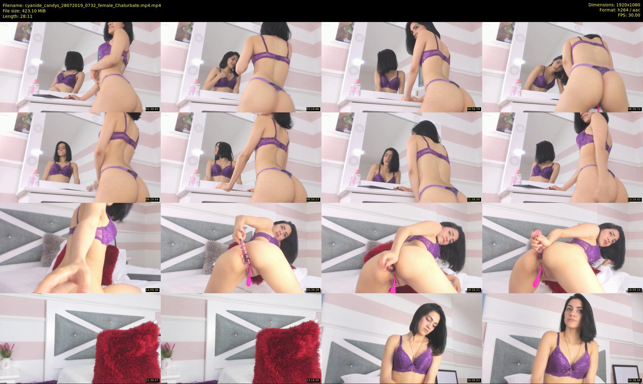 cyanide_candys — 29 minute Chaturbate female cam show recording, 1080p, Jul 28, 2019