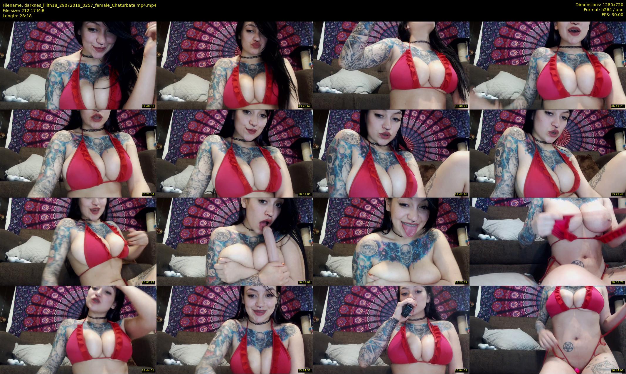 darknes_lilith18 — 29 minute Chaturbate female cam show recording, 720p, Jul 29, 2019