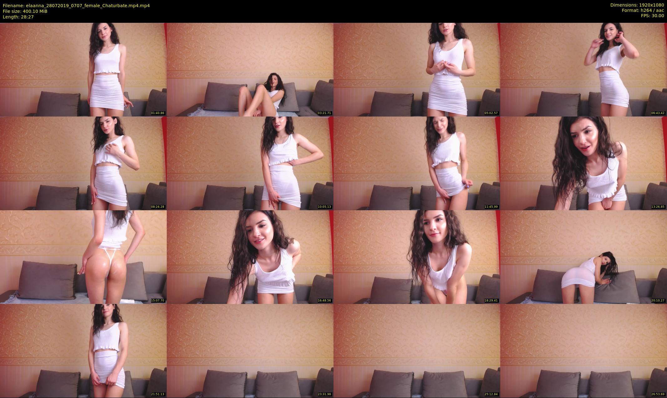 elaanna — 29 minute Chaturbate female cam show recording, 1080p, Jul 28, 2019