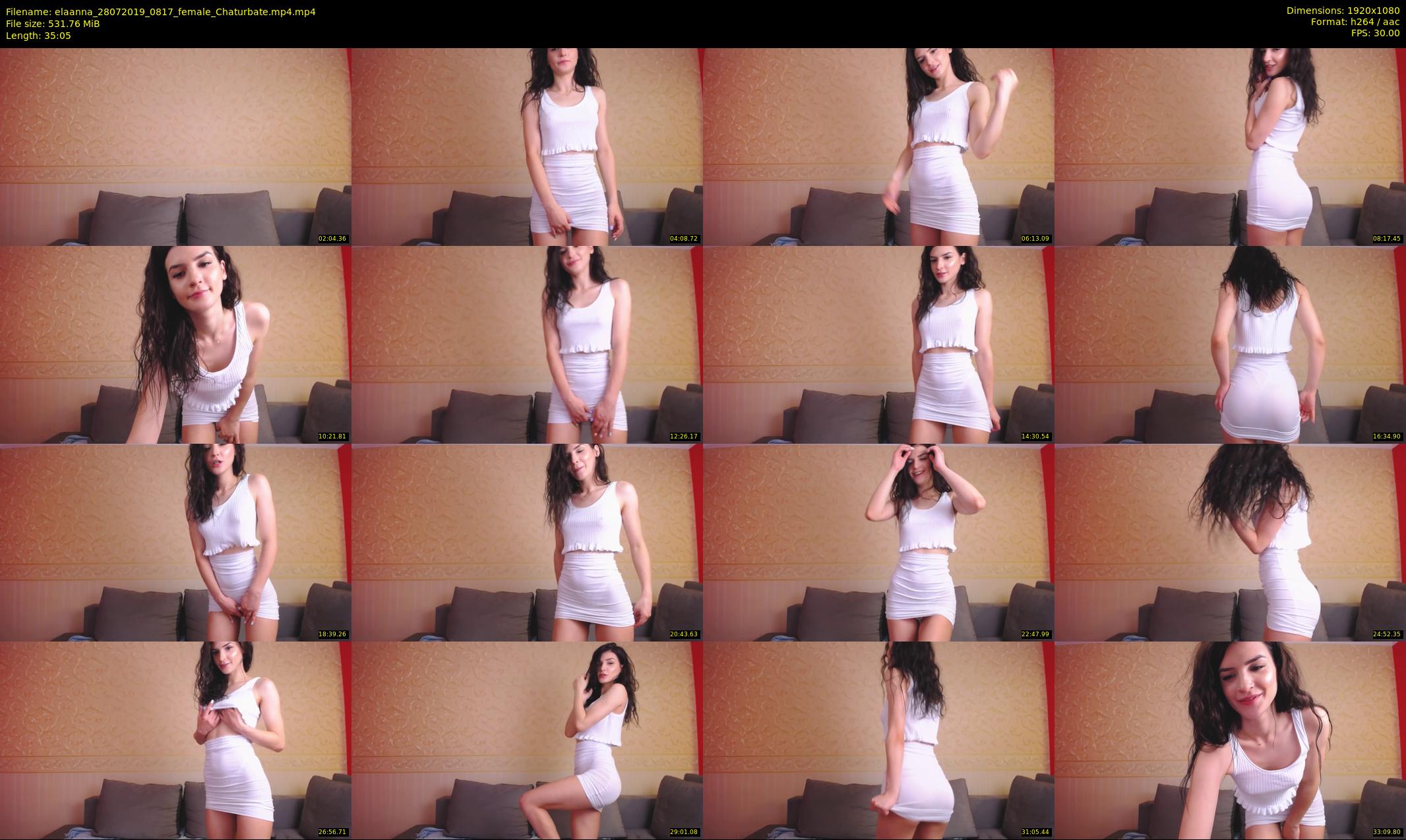 elaanna — 36 minute Chaturbate female cam show recording, 1080p, Jul 28, 2019